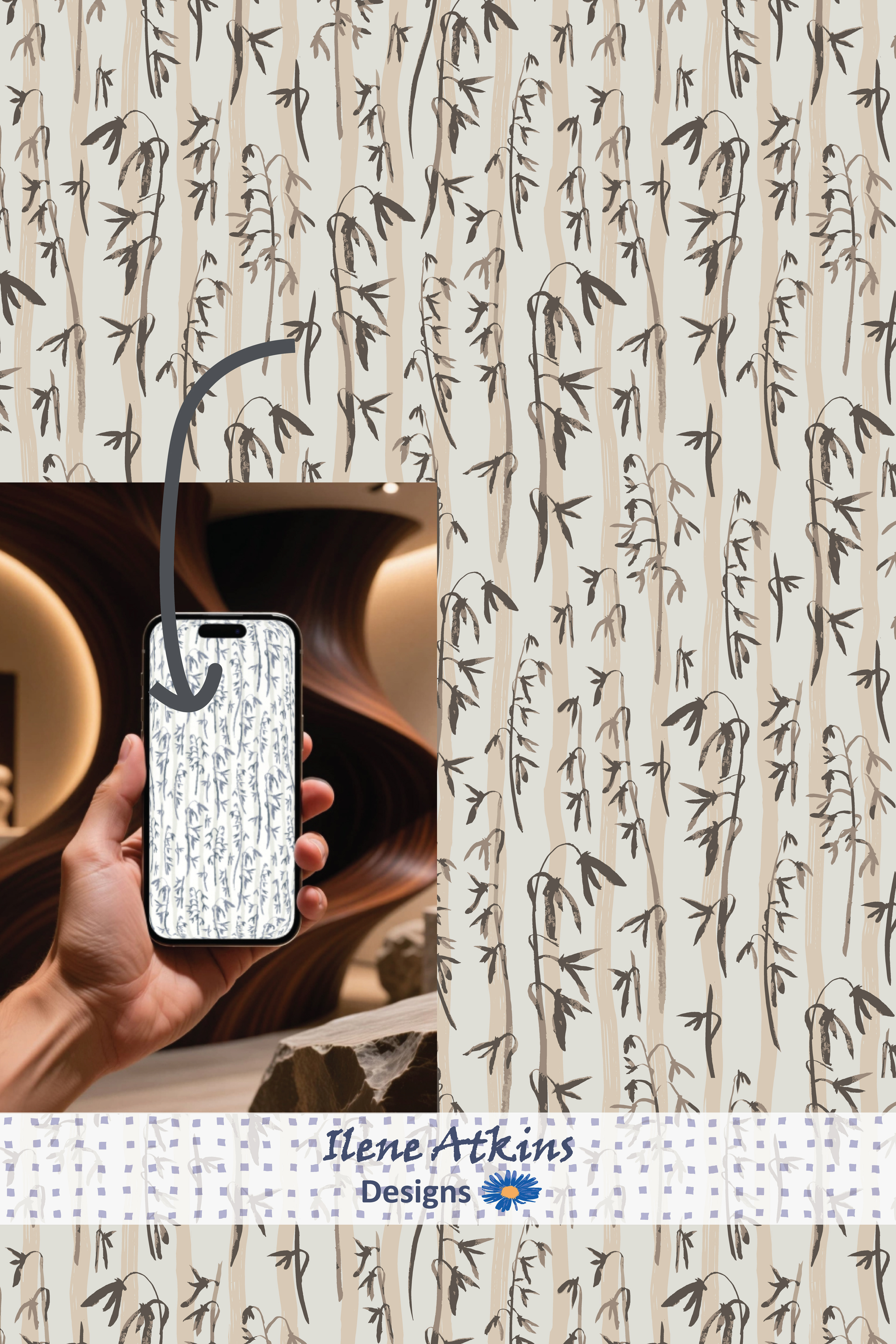 Forest Life Phone Case | Ilene Atkins Designs