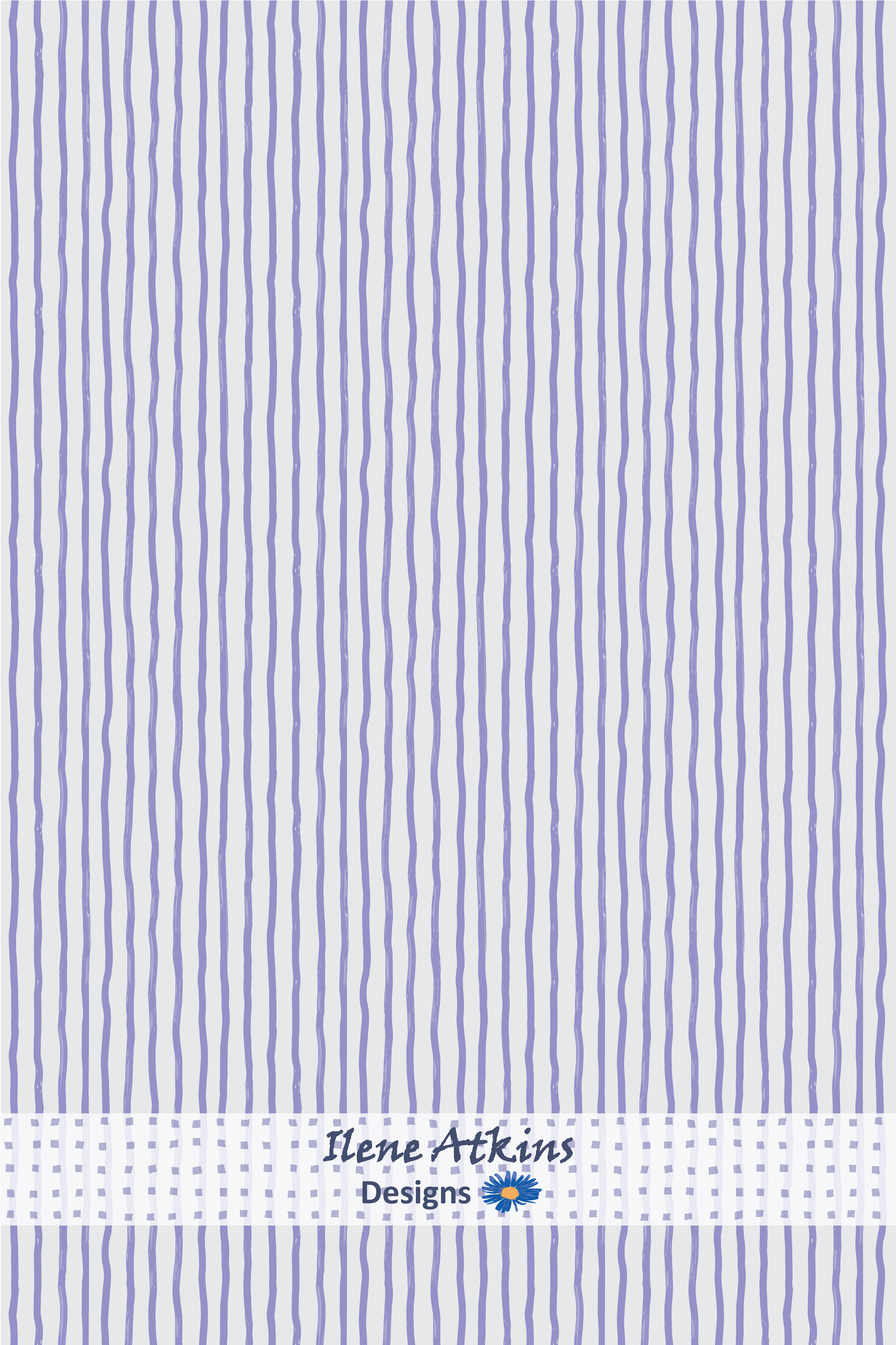 Winding Way Pattern | Winter Woodland Collection | Ilene Atkins Designs