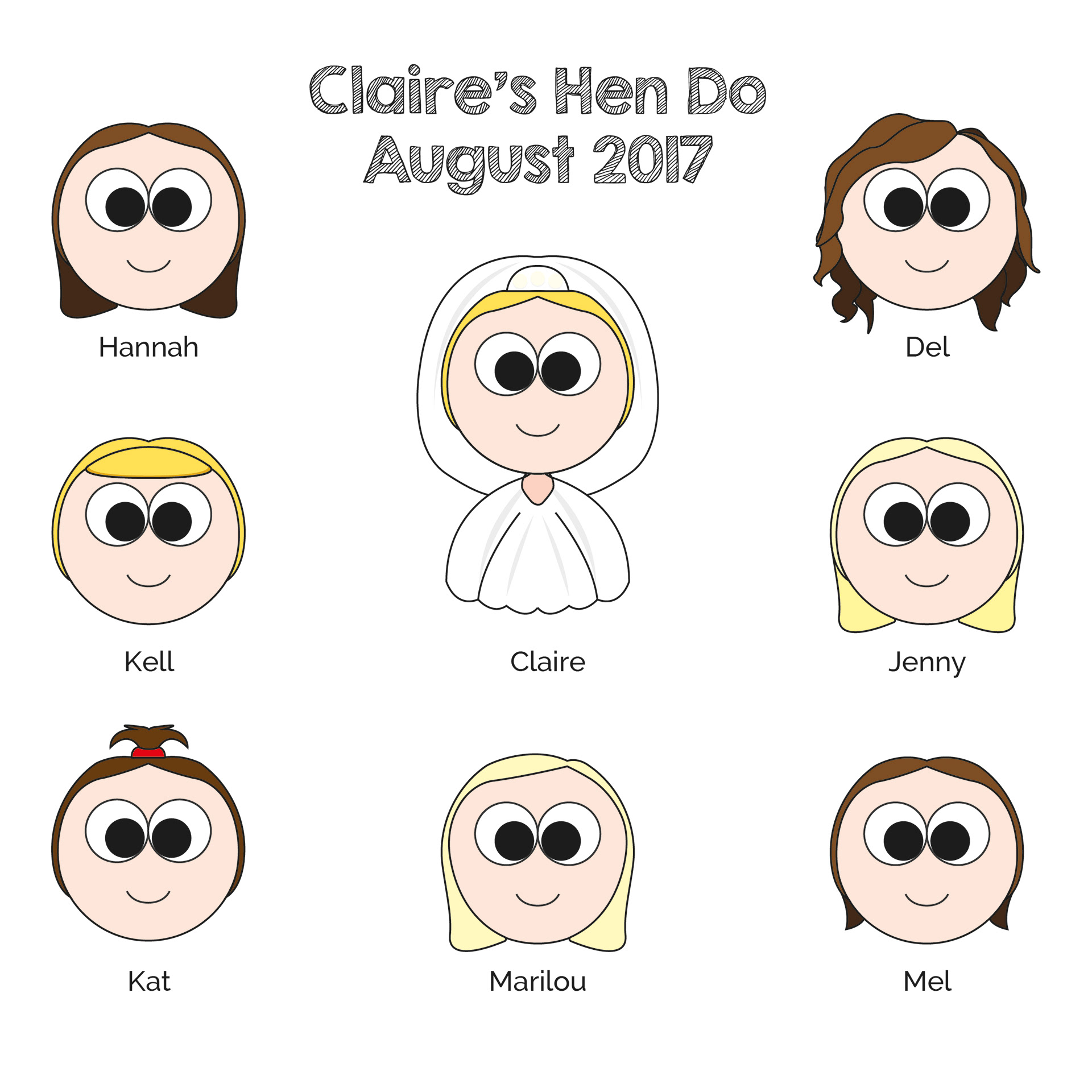 Hen Do Greetings Card