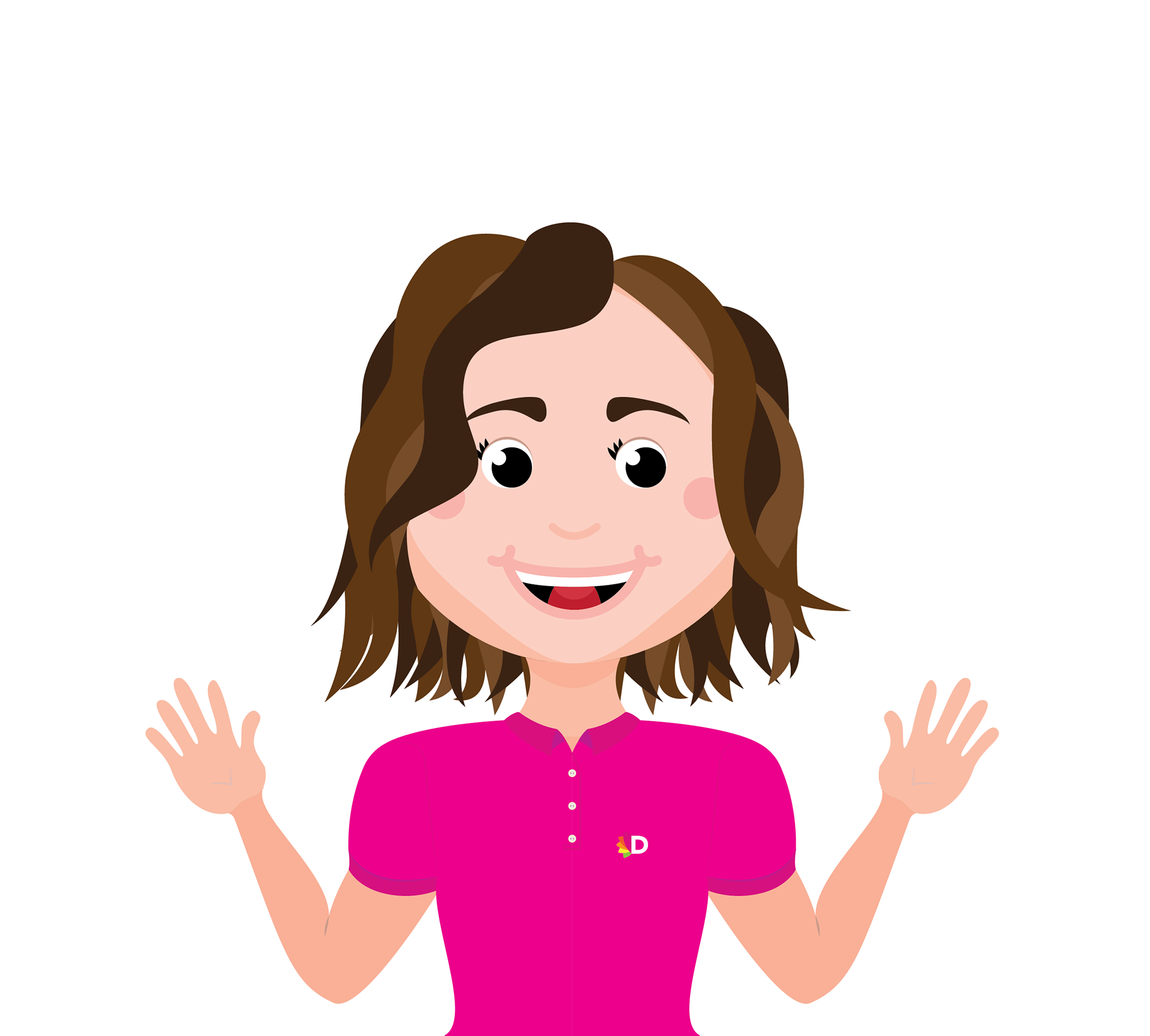 Illustration of myself for a motion graphics project #3