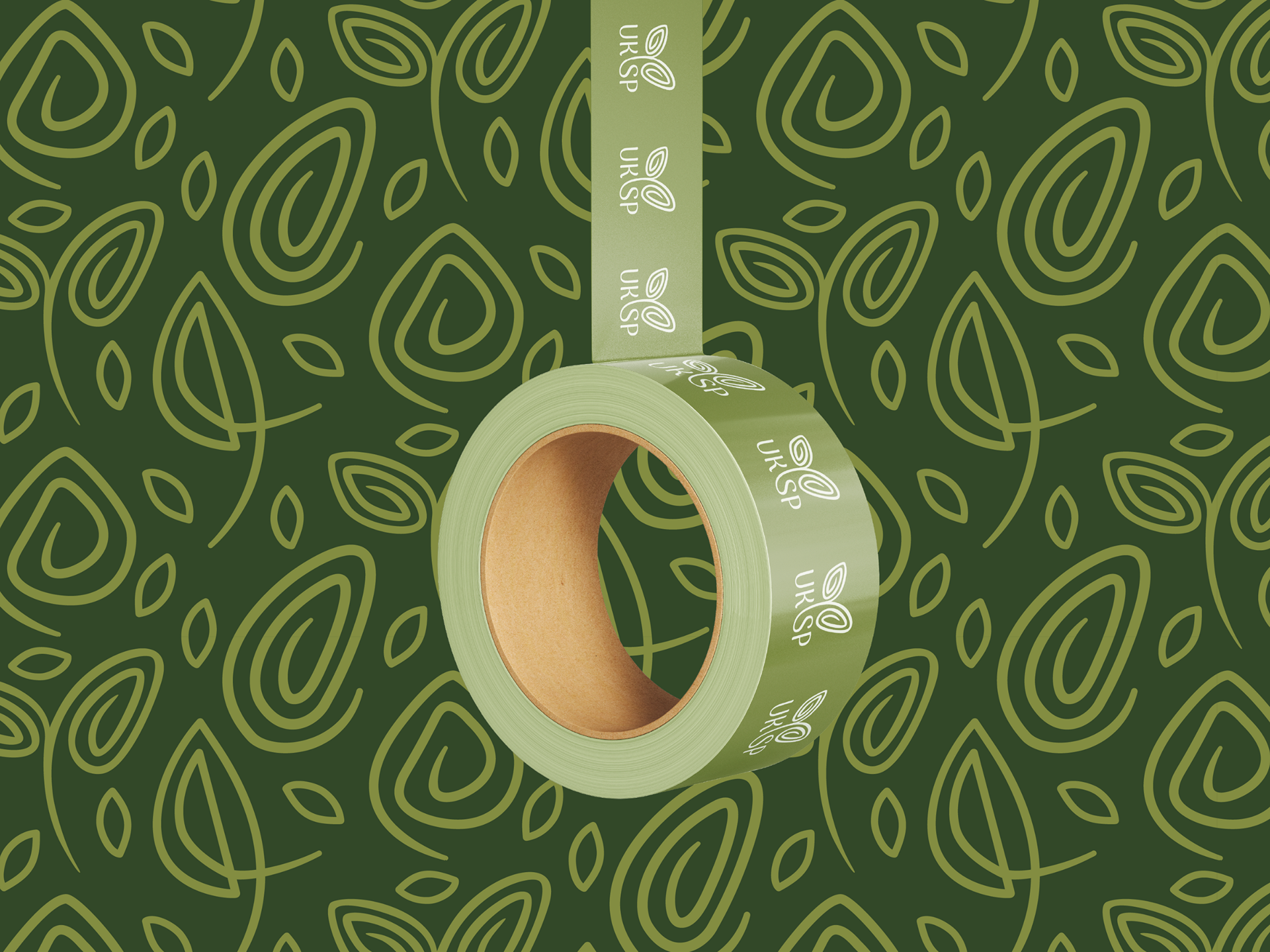 Mock up of UK Seed Paper tape for when they box up client orders.