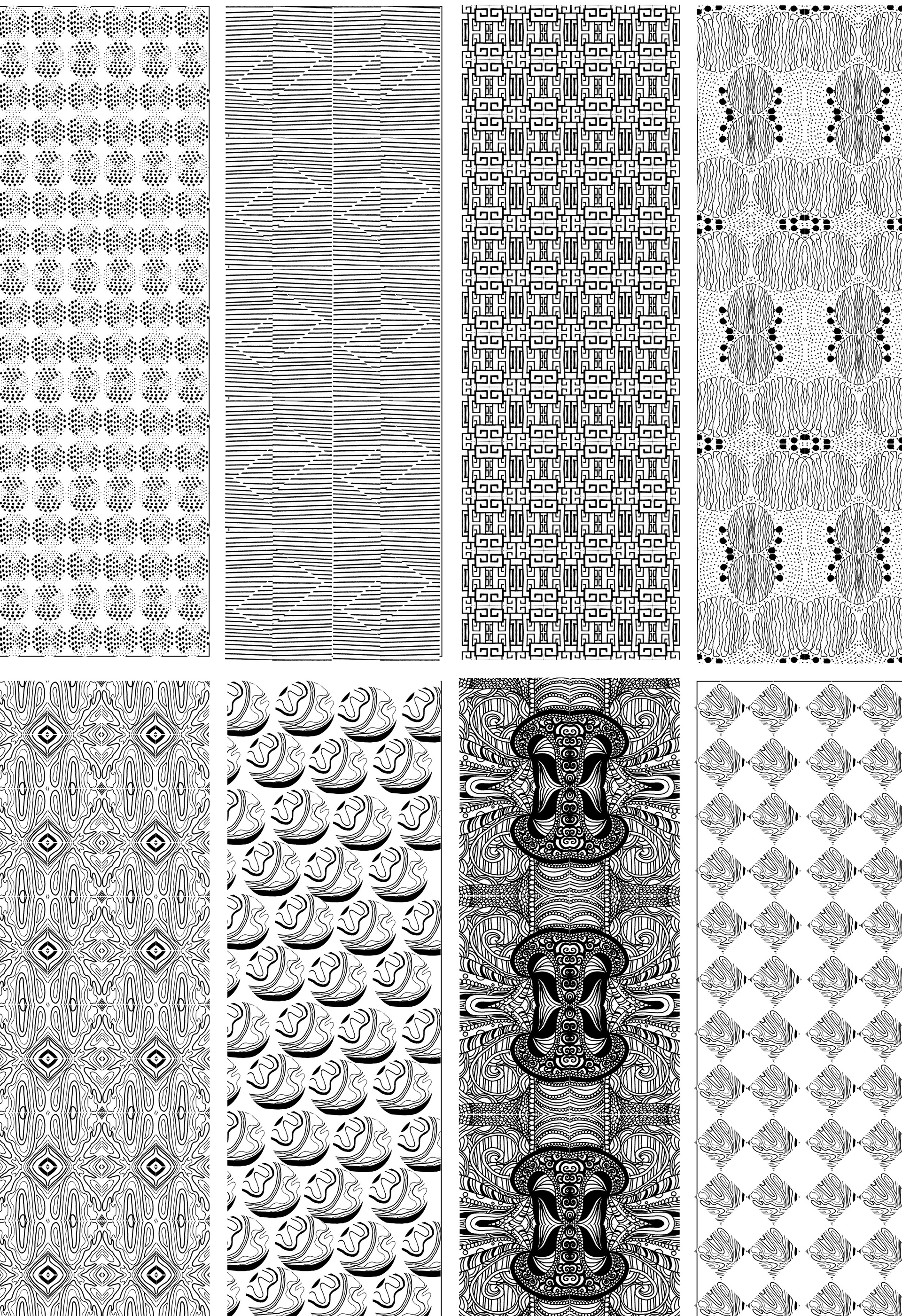 Patterns I created and used for the type
