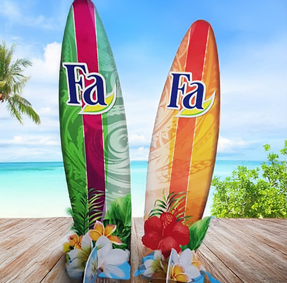 PLV en PVC alvéolaire