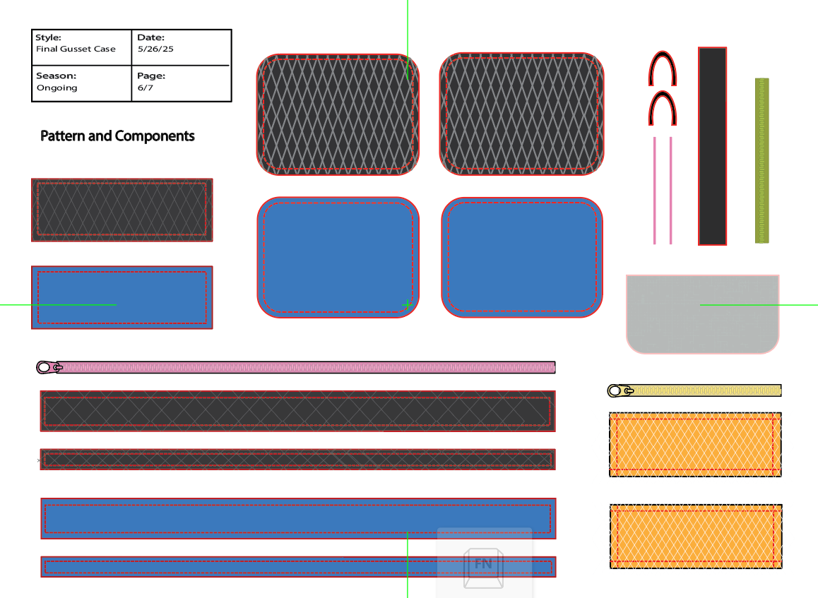 pattern and components