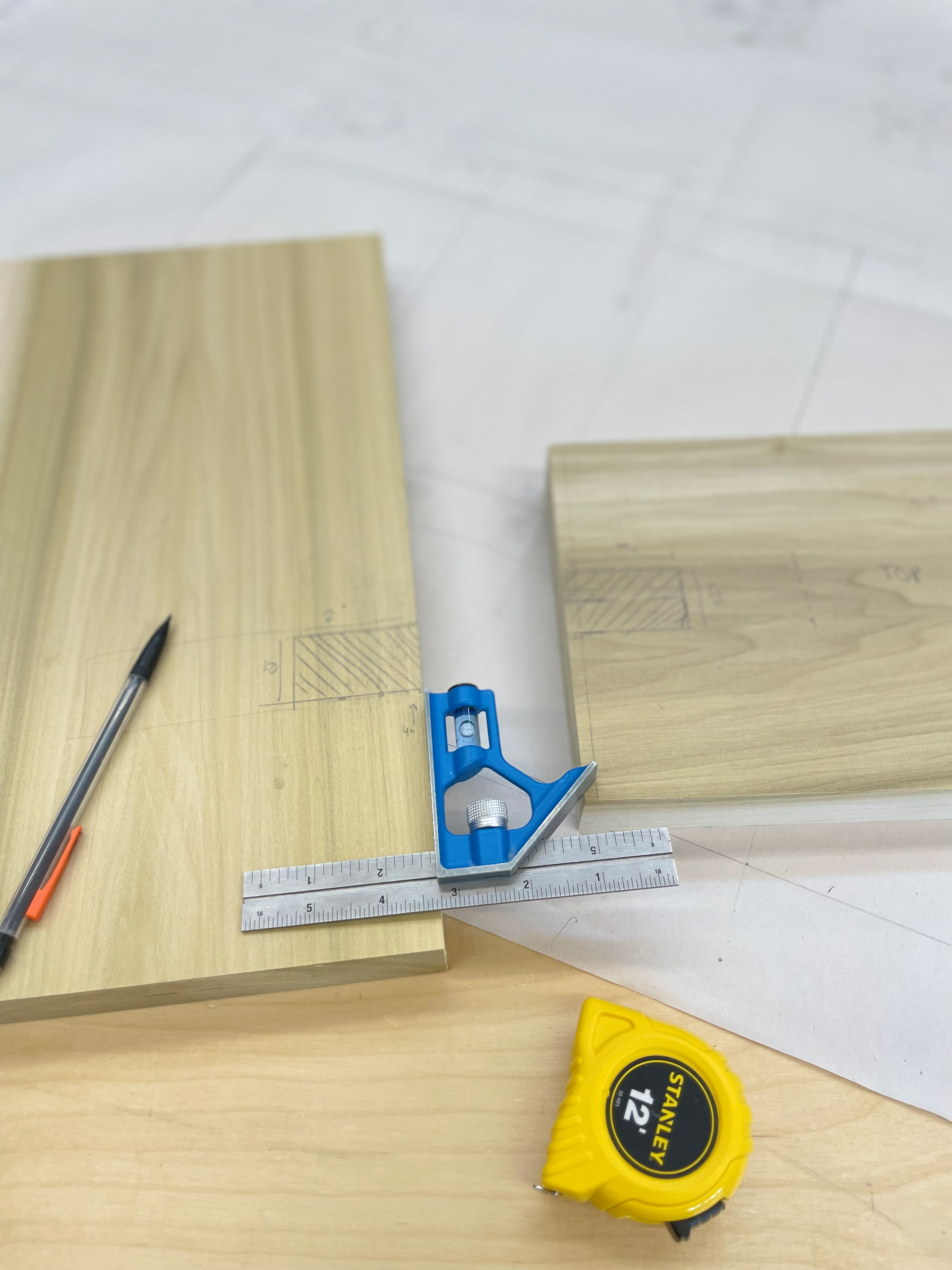 measuring lap joints