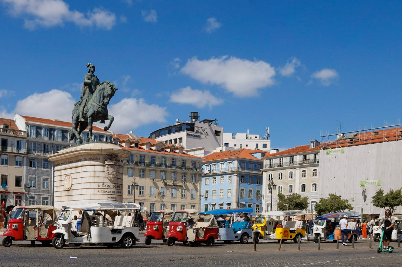 Martim Moniz Square in Lisbon