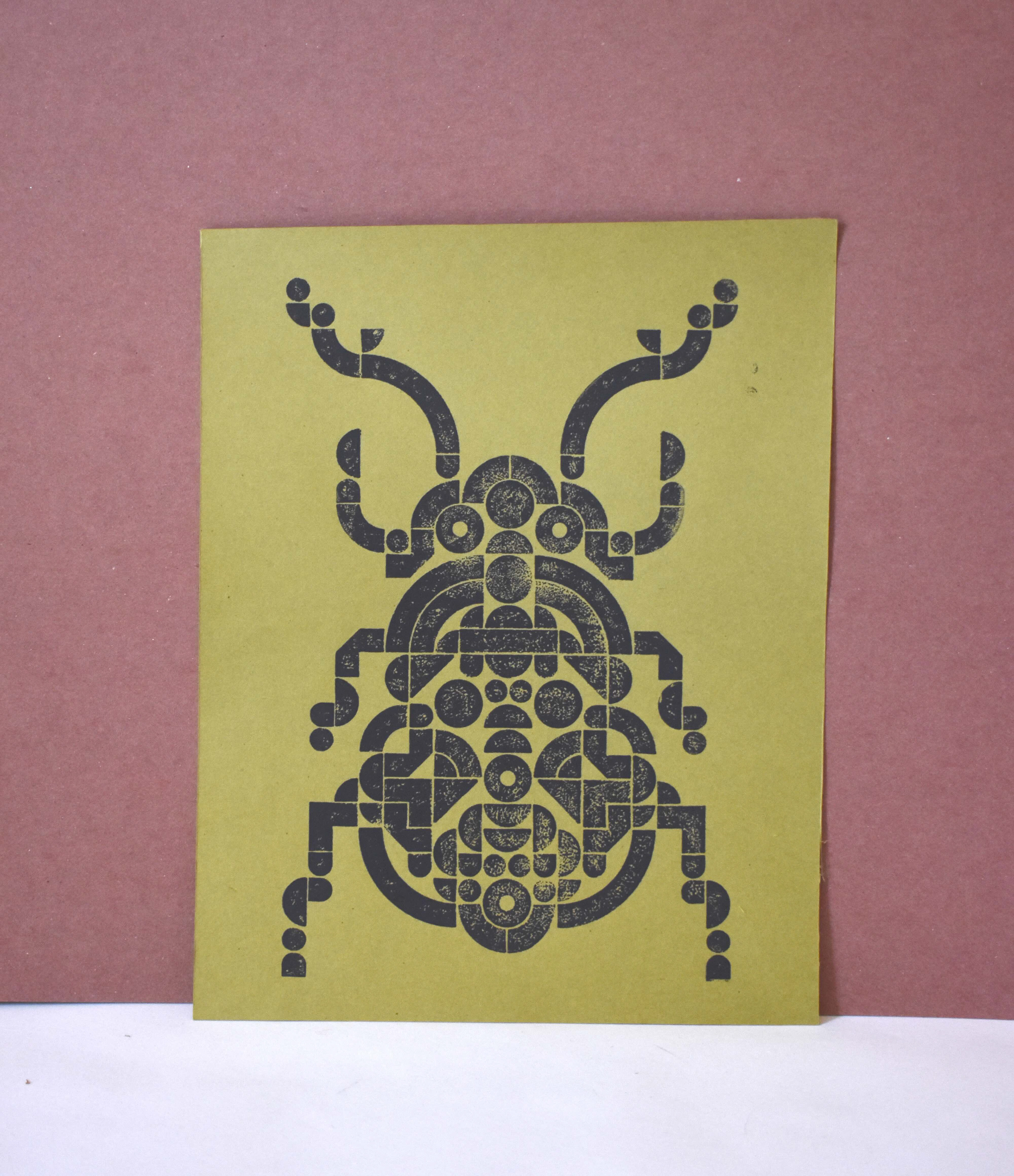 "Beetle" Lego print