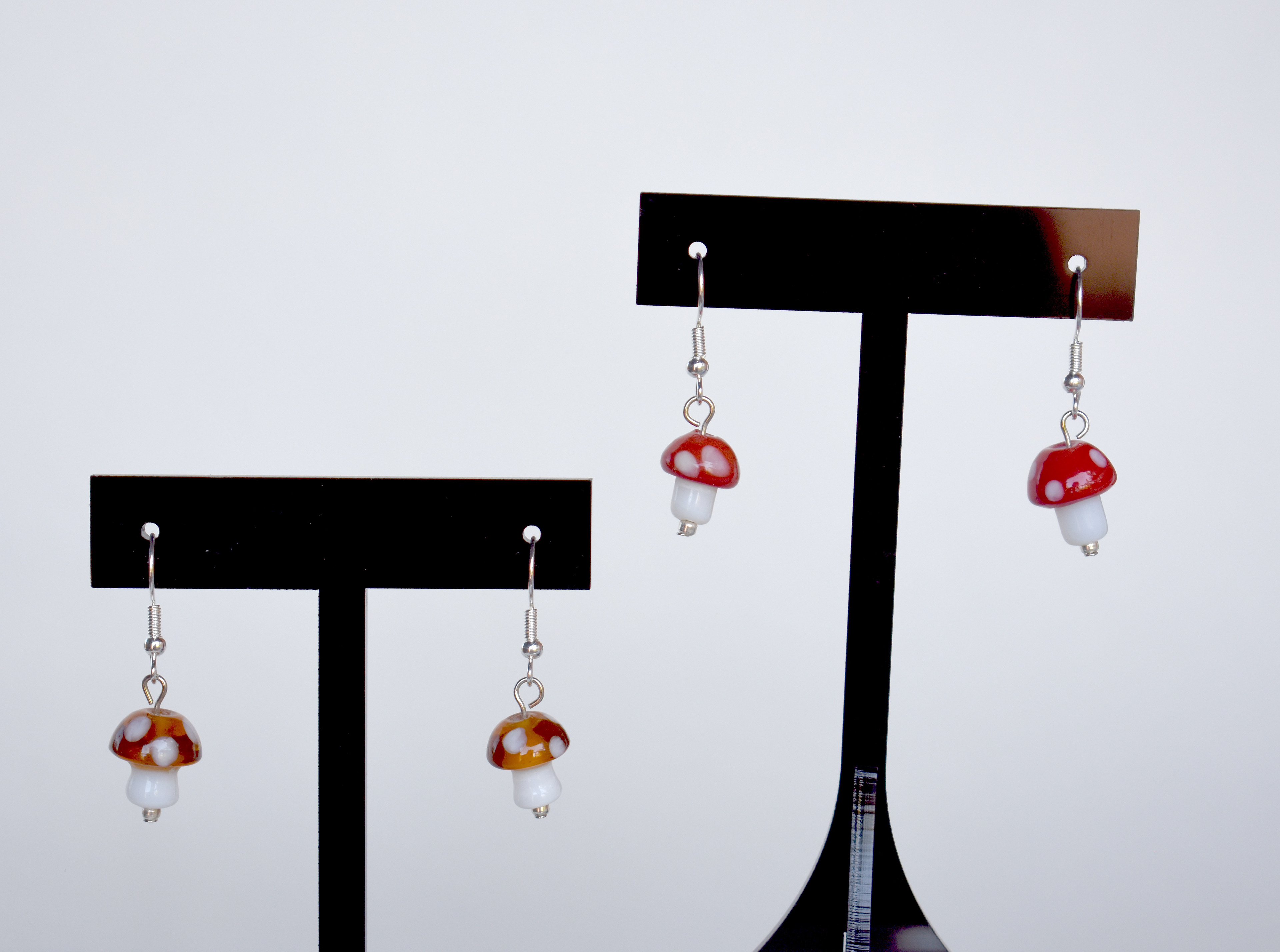 Mushroom earrings