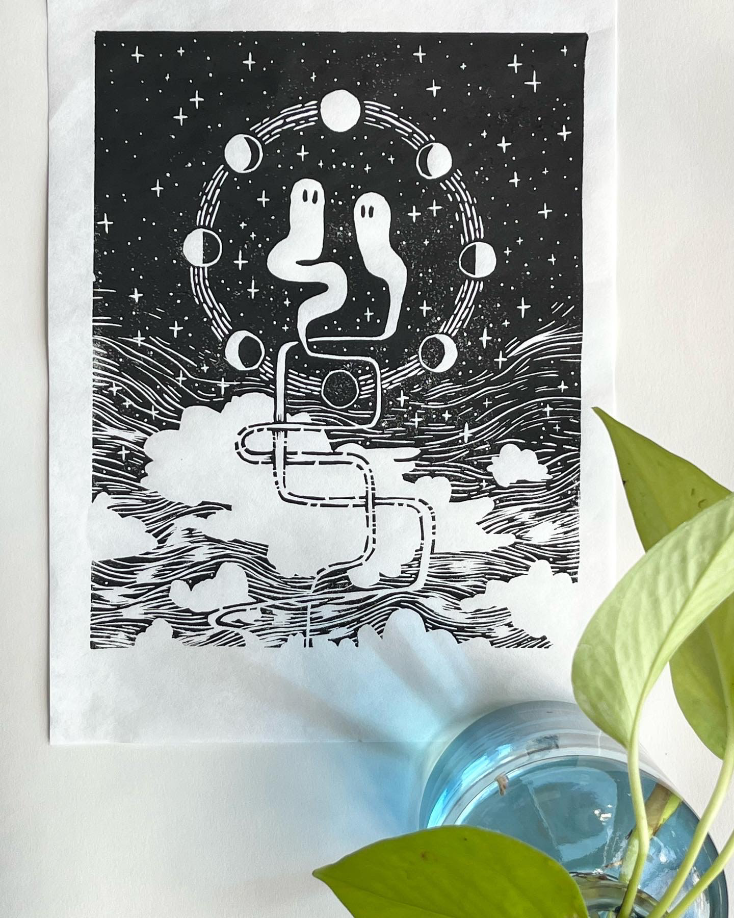 "Eternal Lovers" 8 x 10"