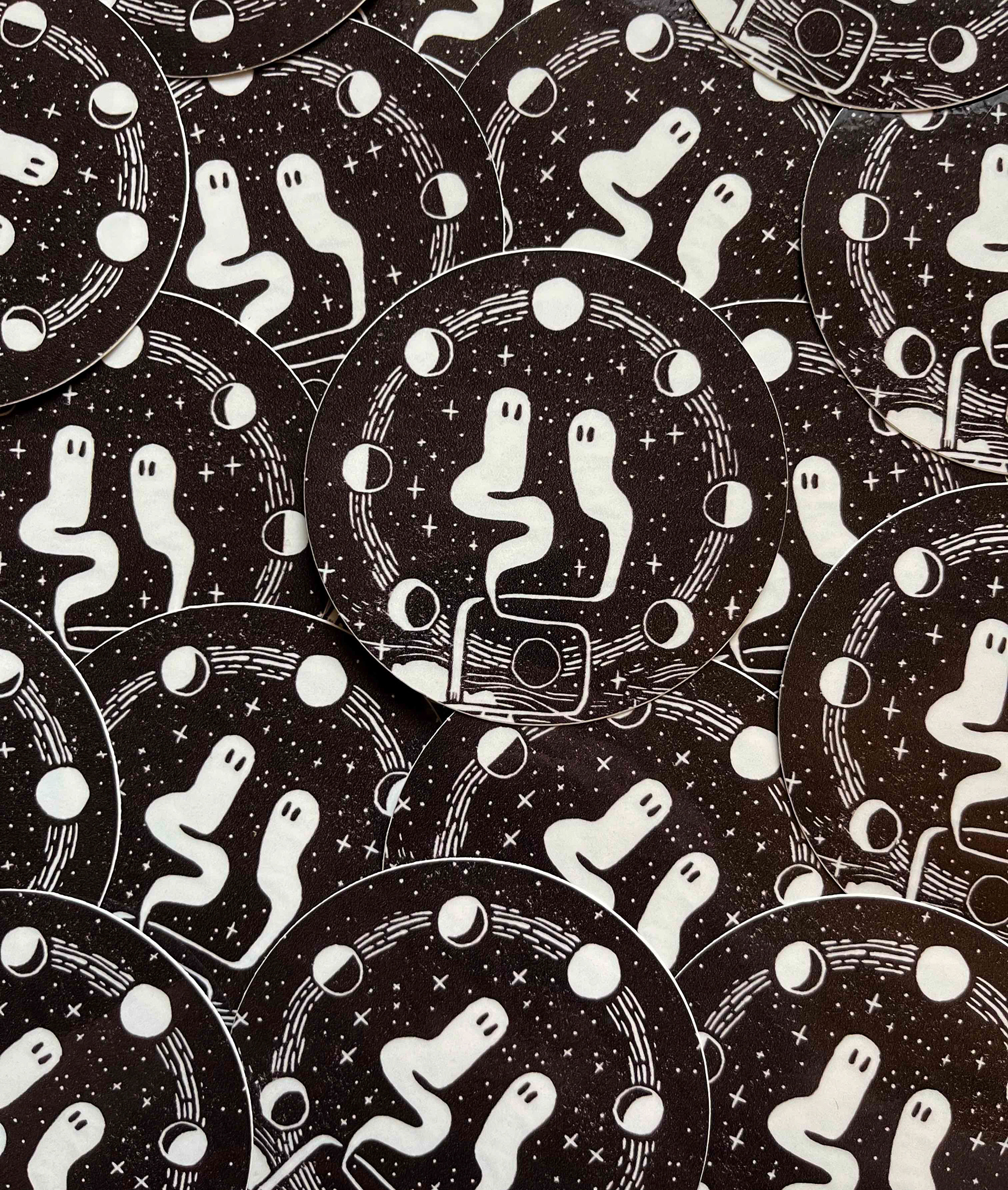 Ghost stickers