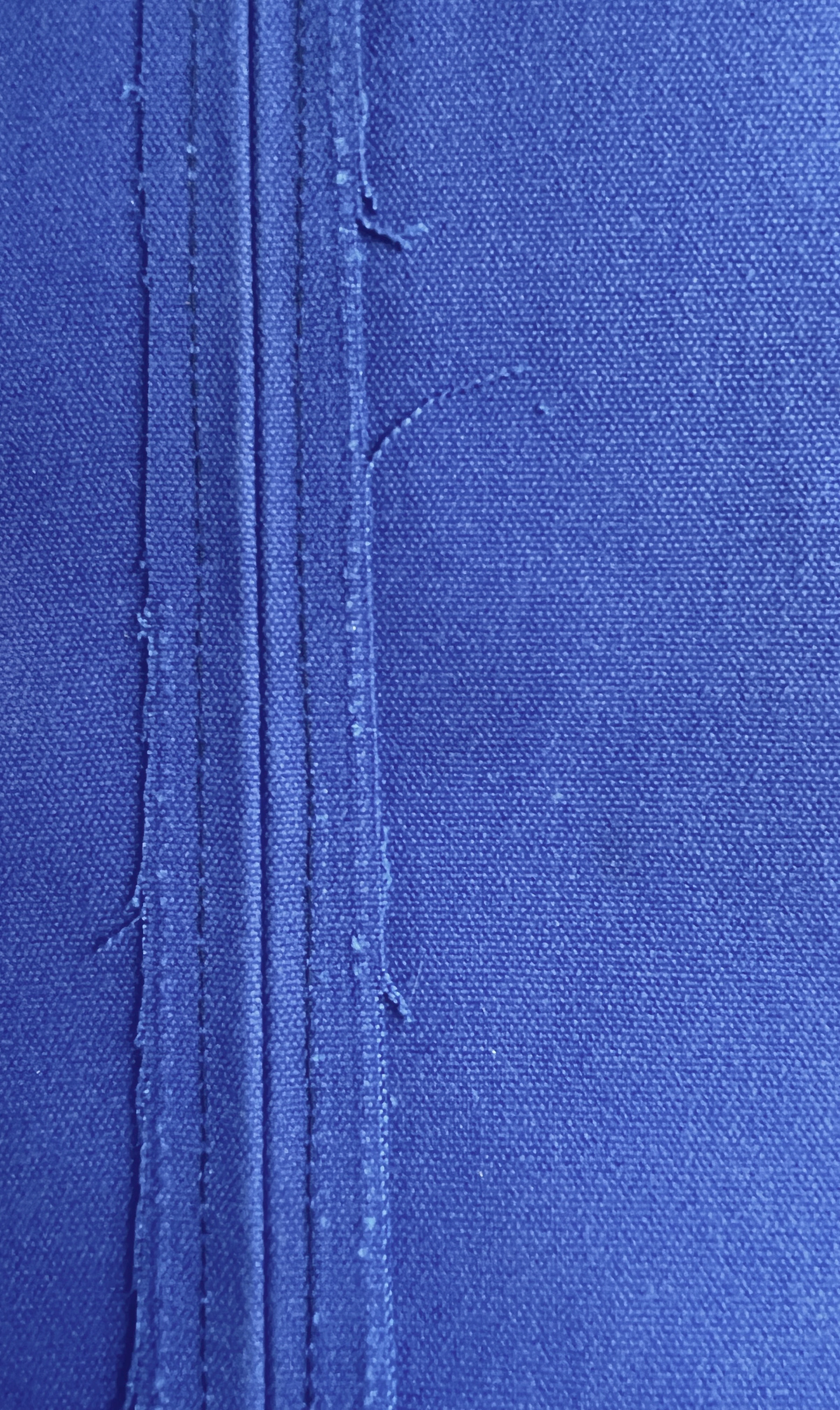 double stitch french seam back