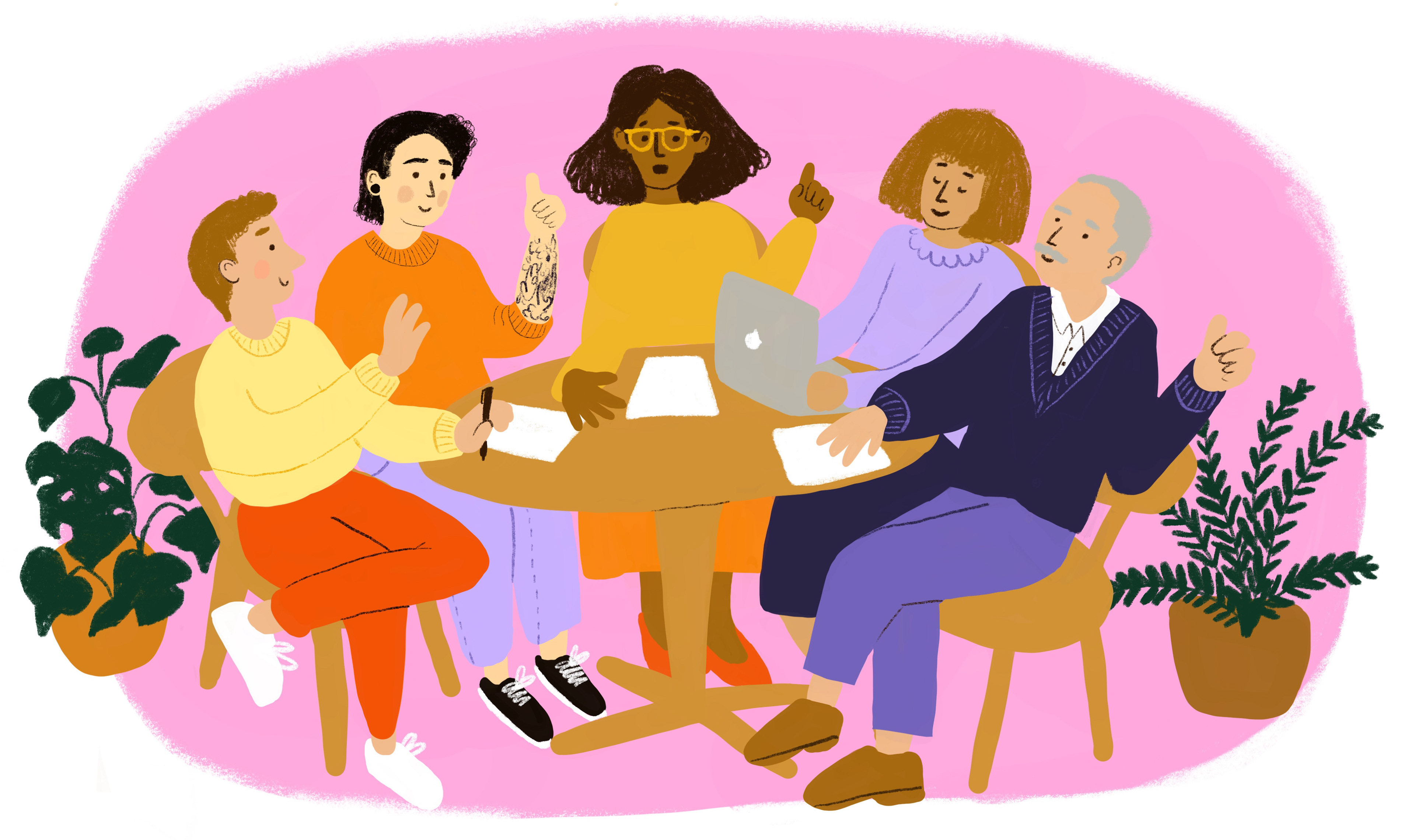illustration for HAUS: Gender equality education