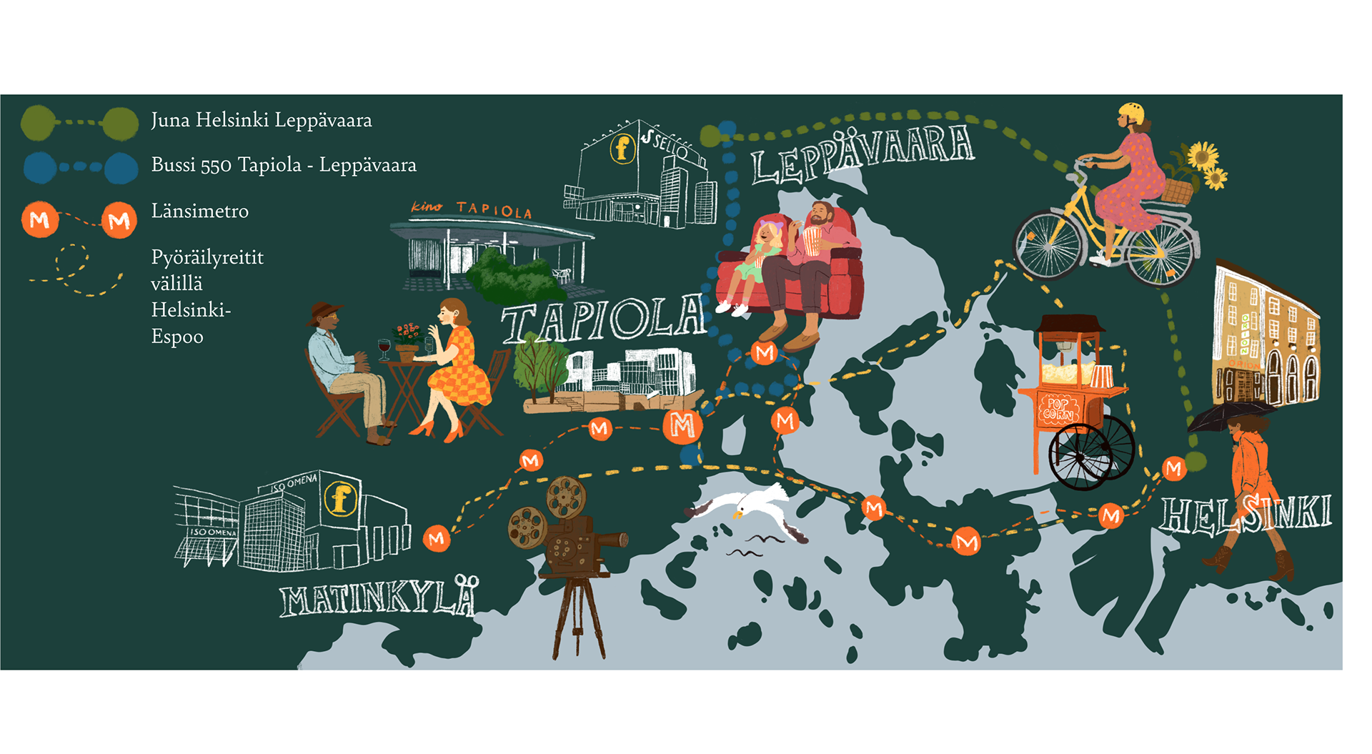 illustration for ESPOO CINE
