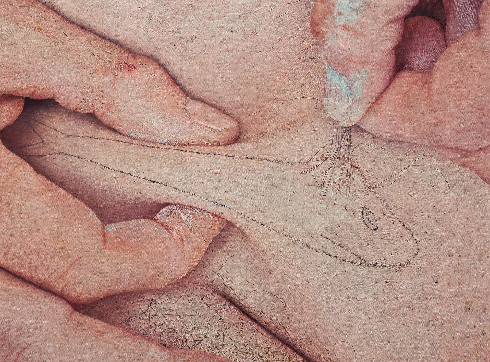 Oil on canvas 54x73cm.