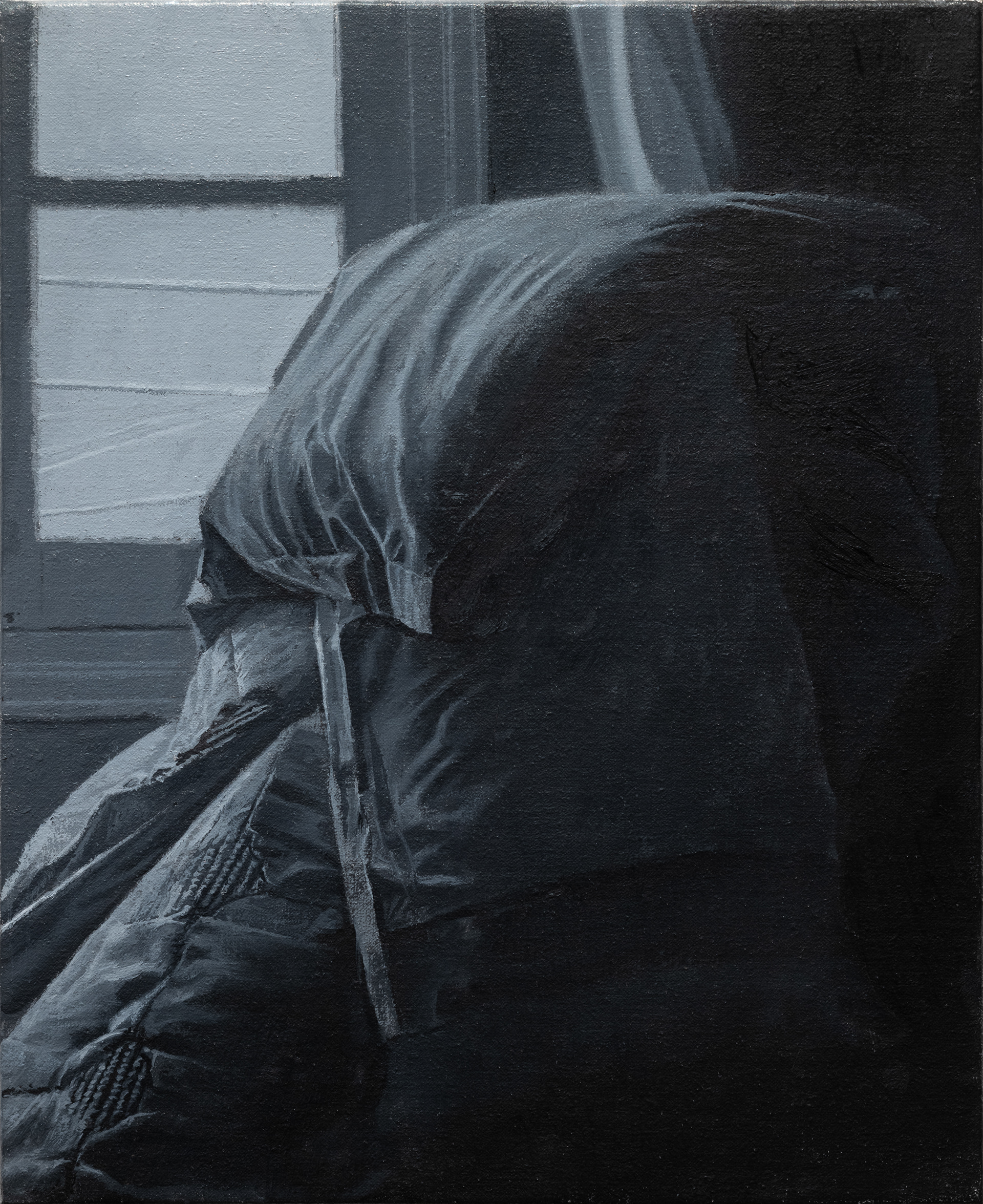 Oil on linen. 22x27cm.