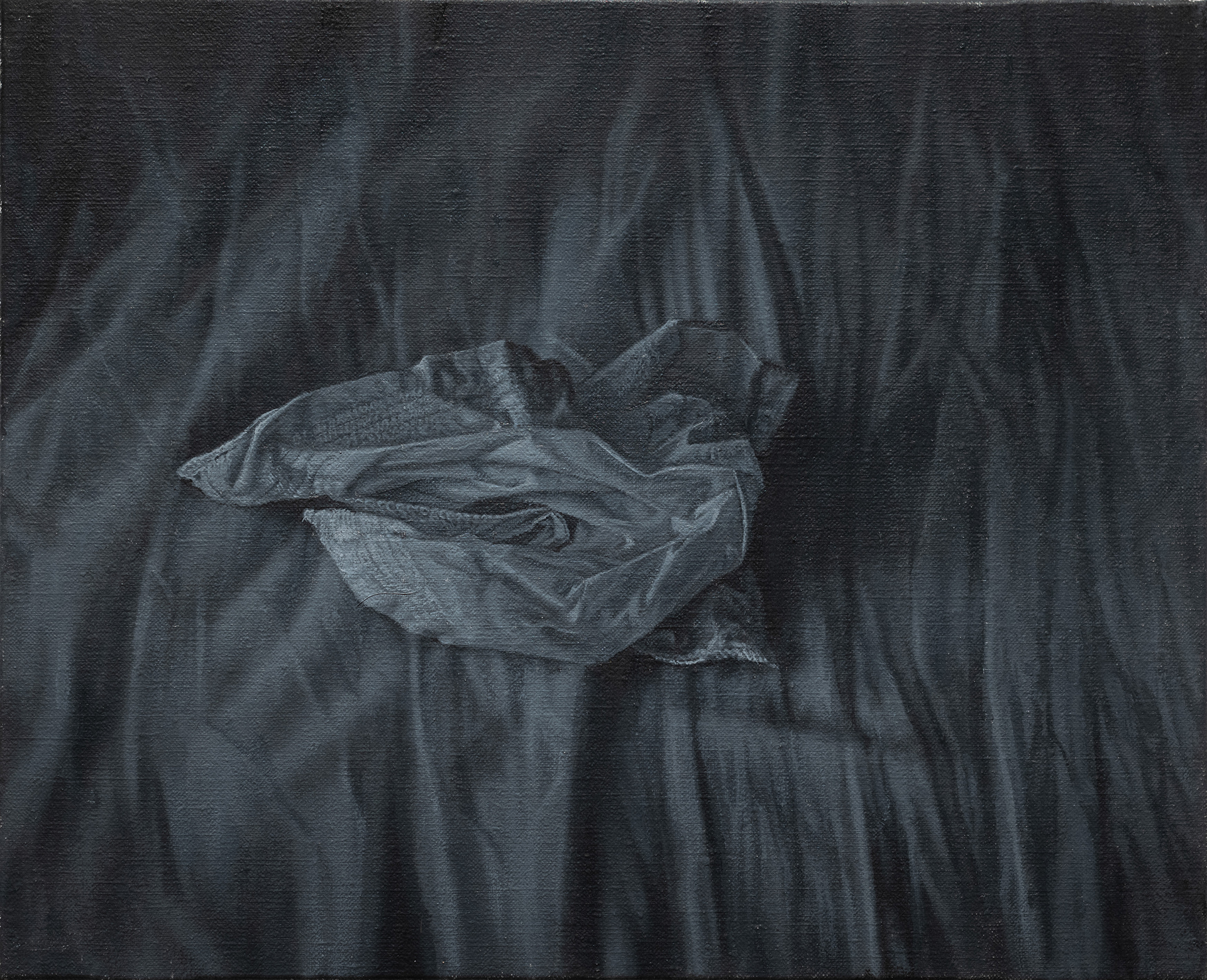 Oil on linen. 27x22cm.