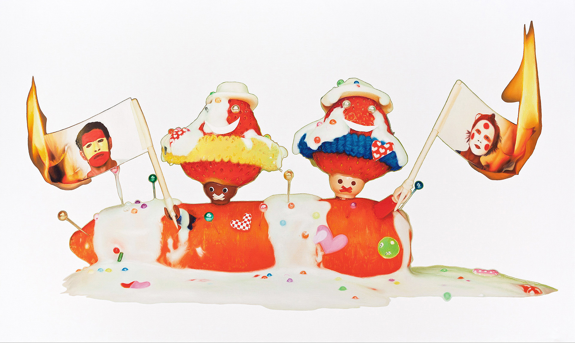 Oil on canvas 97x162cm.