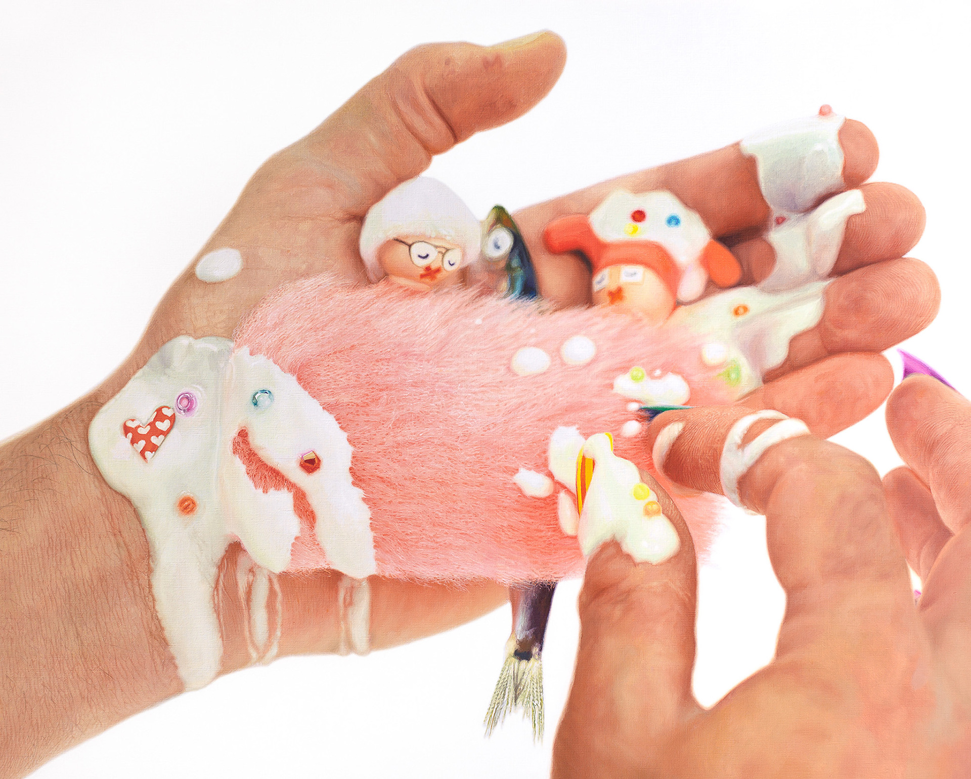 Oil on canvas 81x100cm.