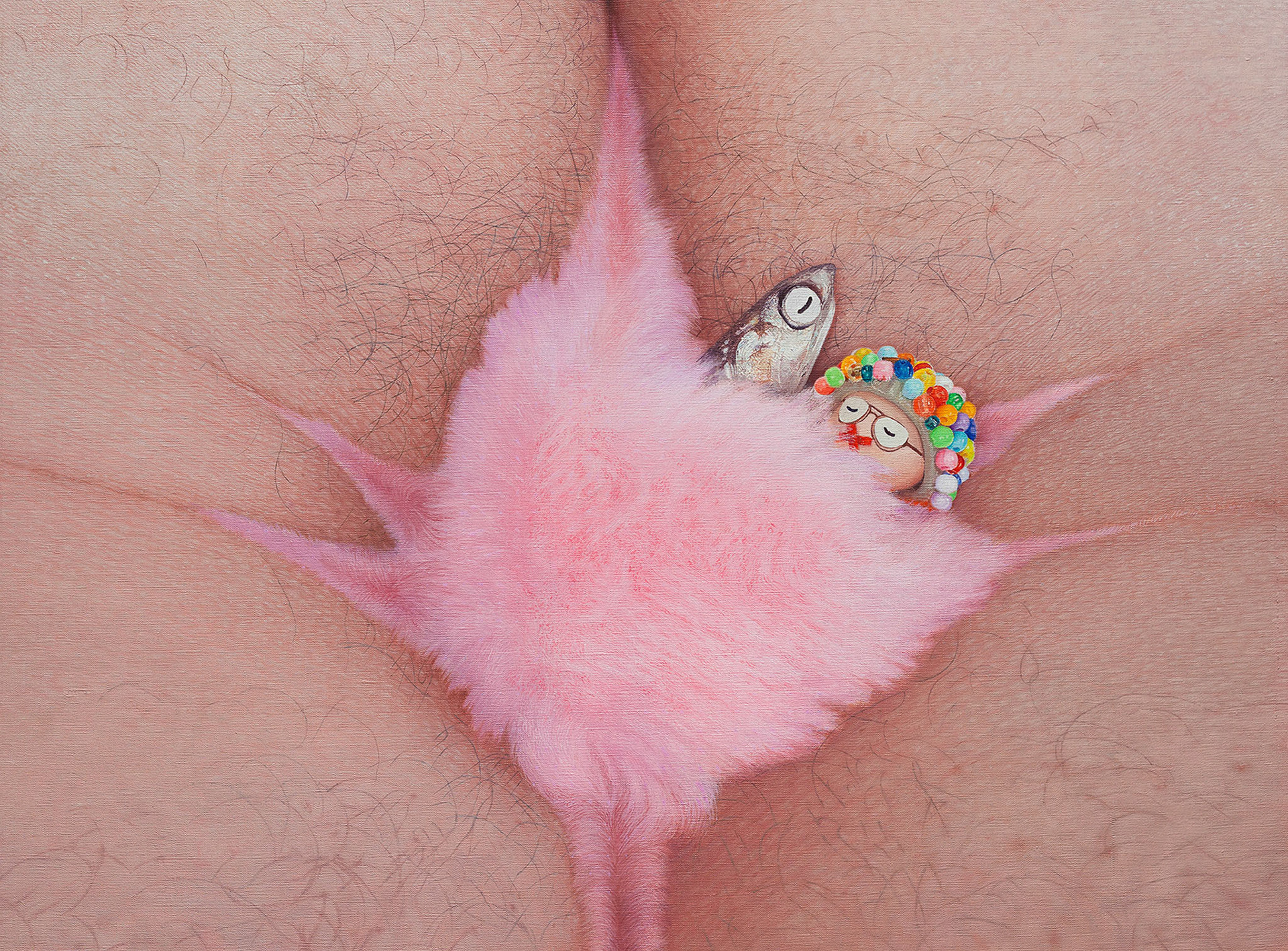 Oil on canvas 54x73cm.