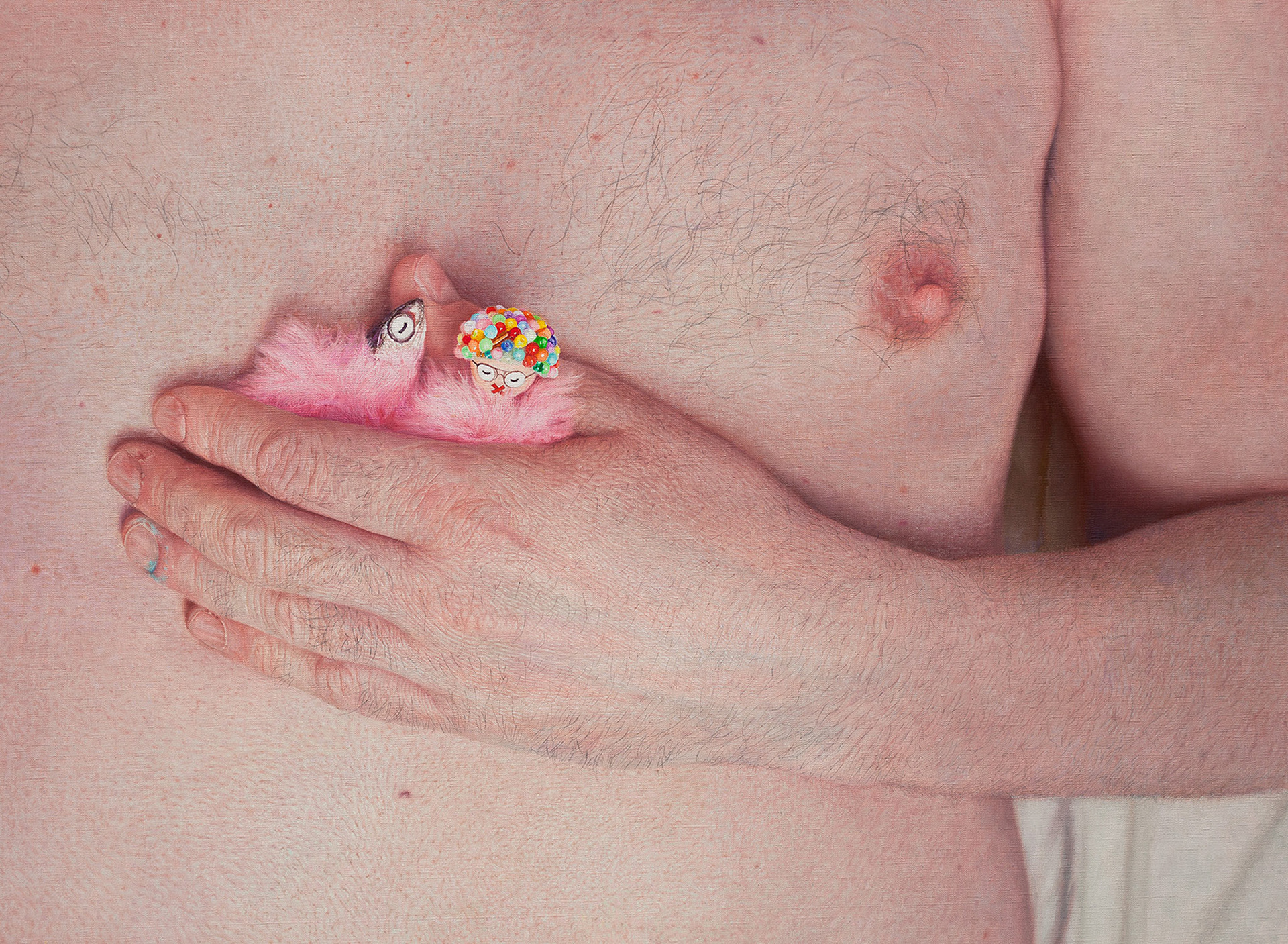 Oil on canvas 54x73cm.