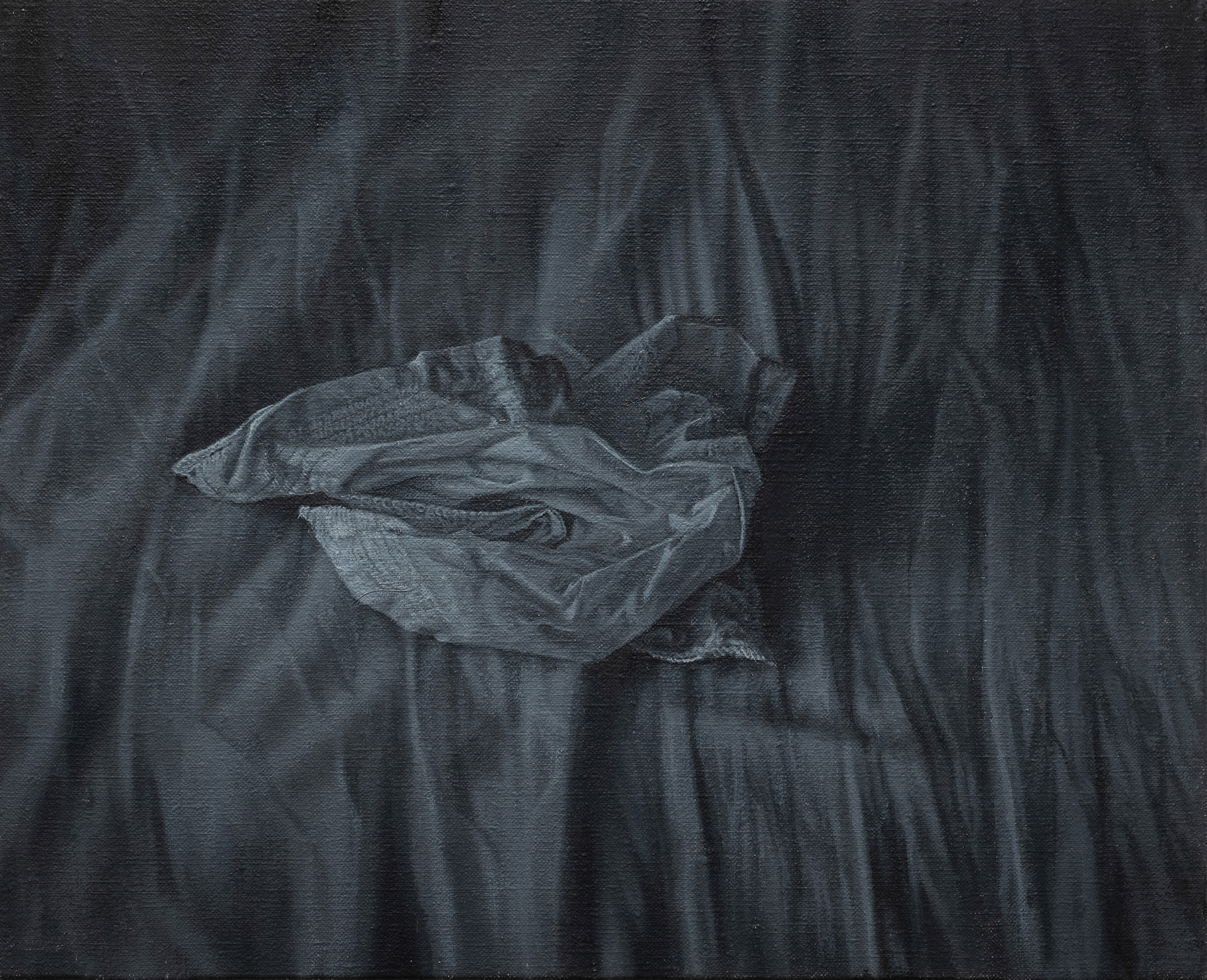Oil on linen. 22x27cm.