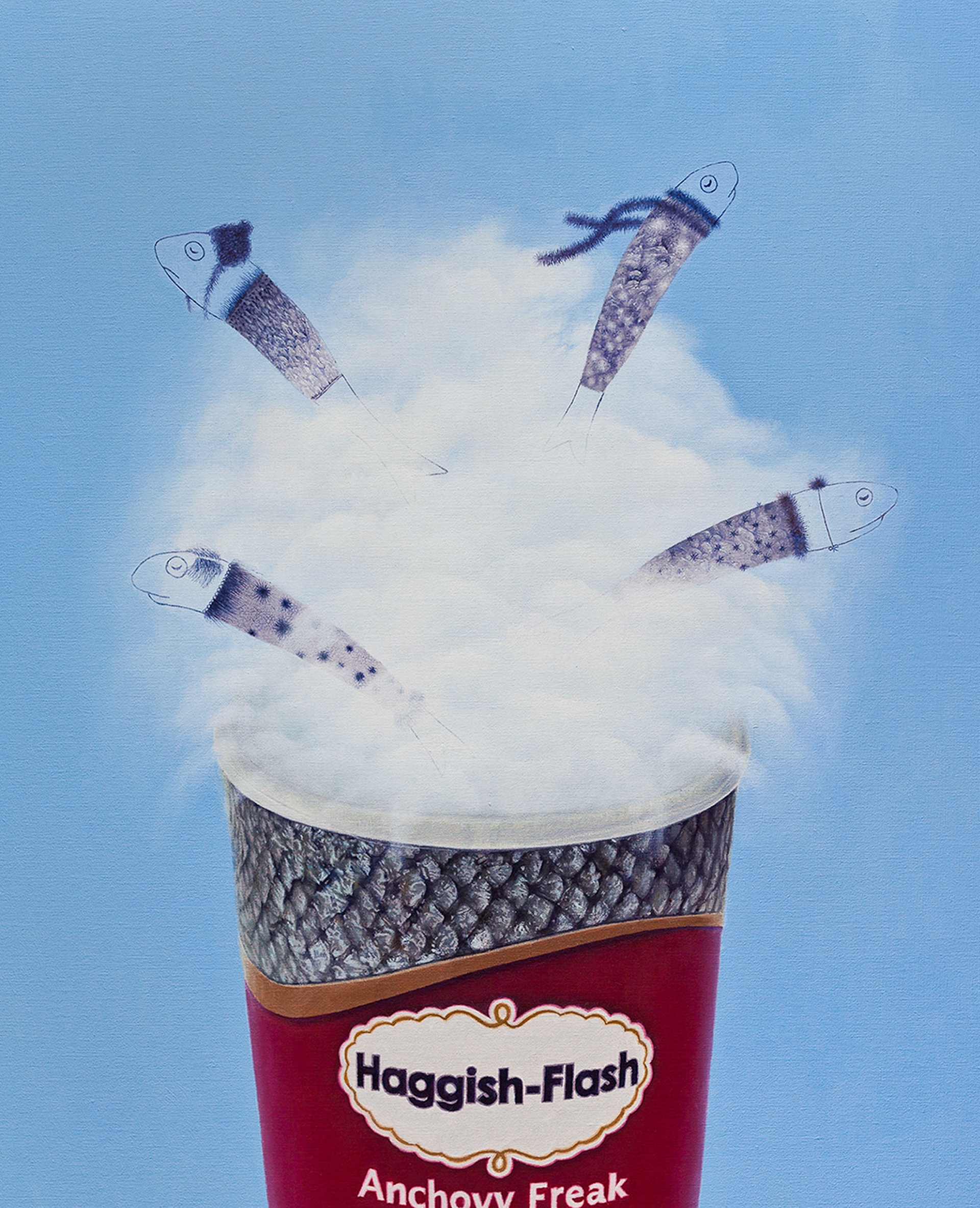 Oil on canvas. 92x73cm