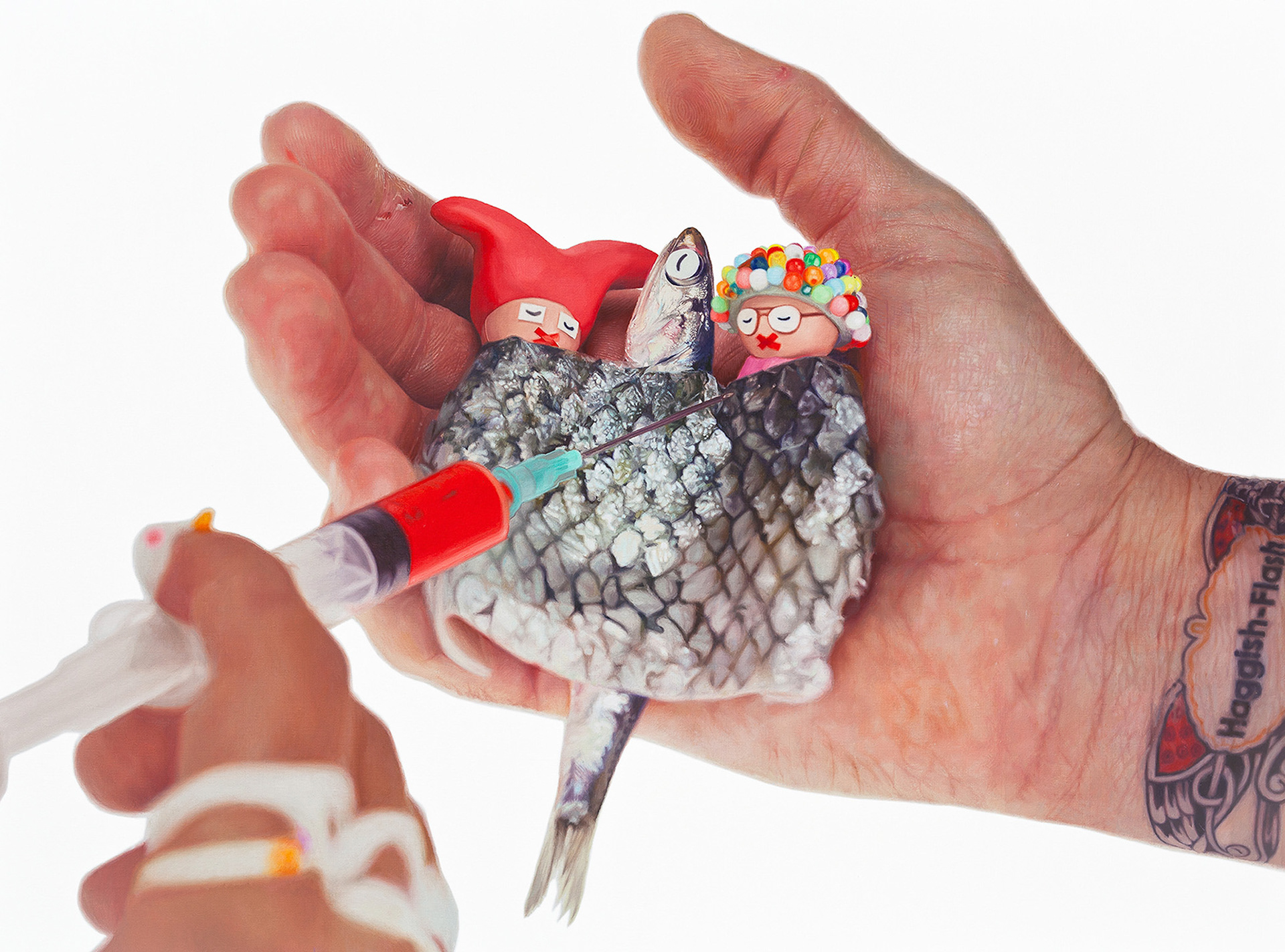 Oil on canvas 81x100cm.