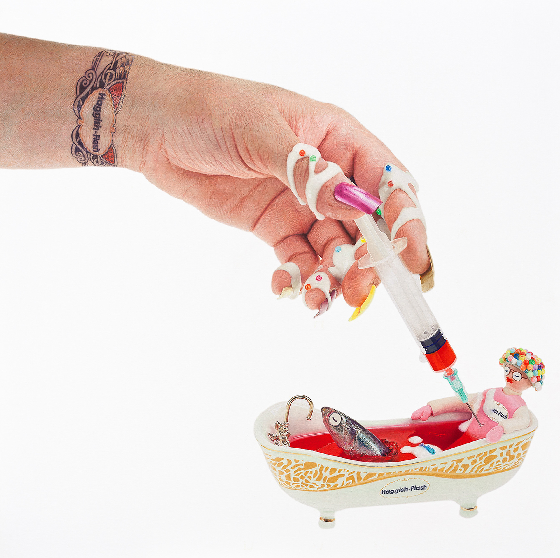 Oil on canvas. 140x140cm.