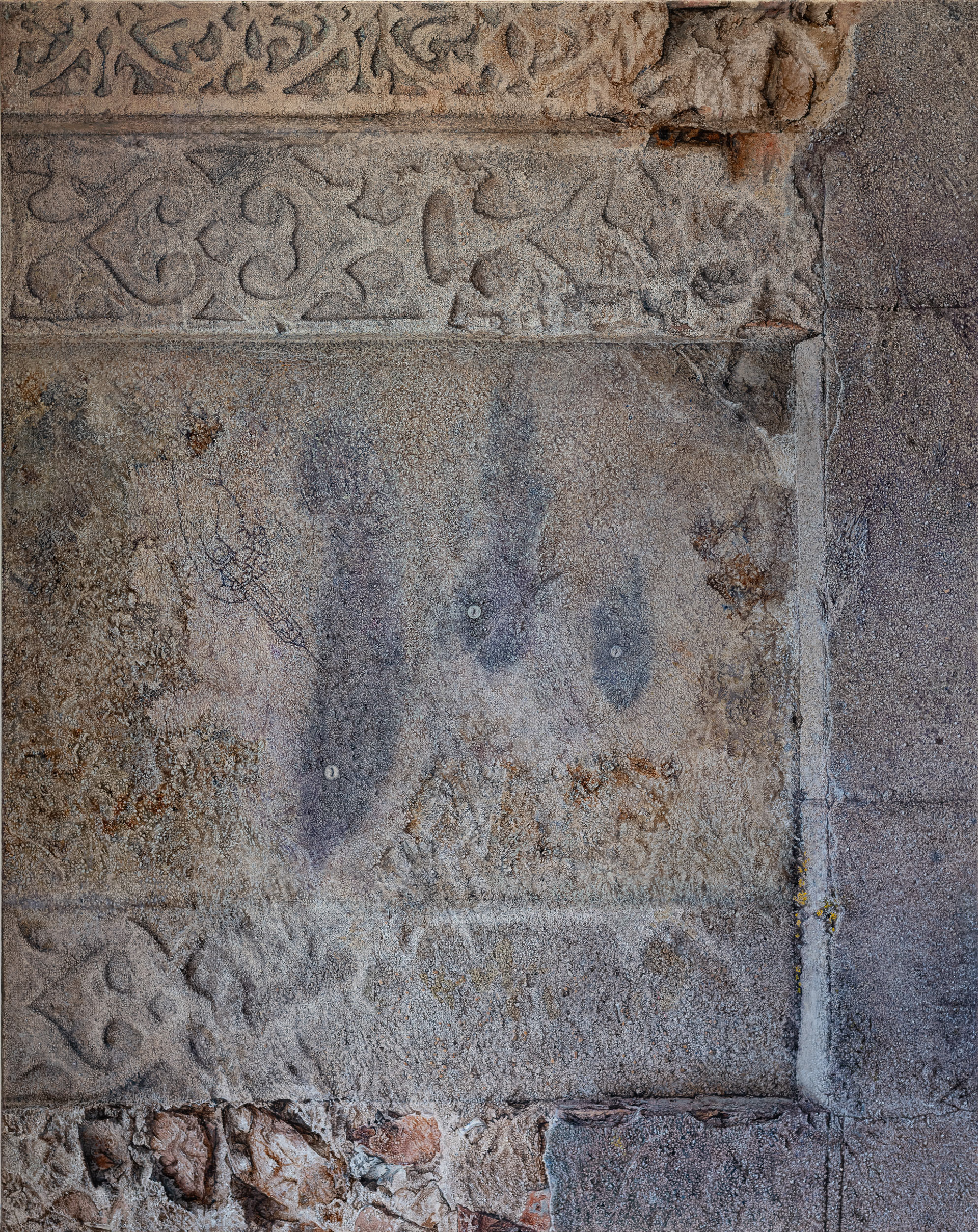 Oil on linen. 73x92cm.