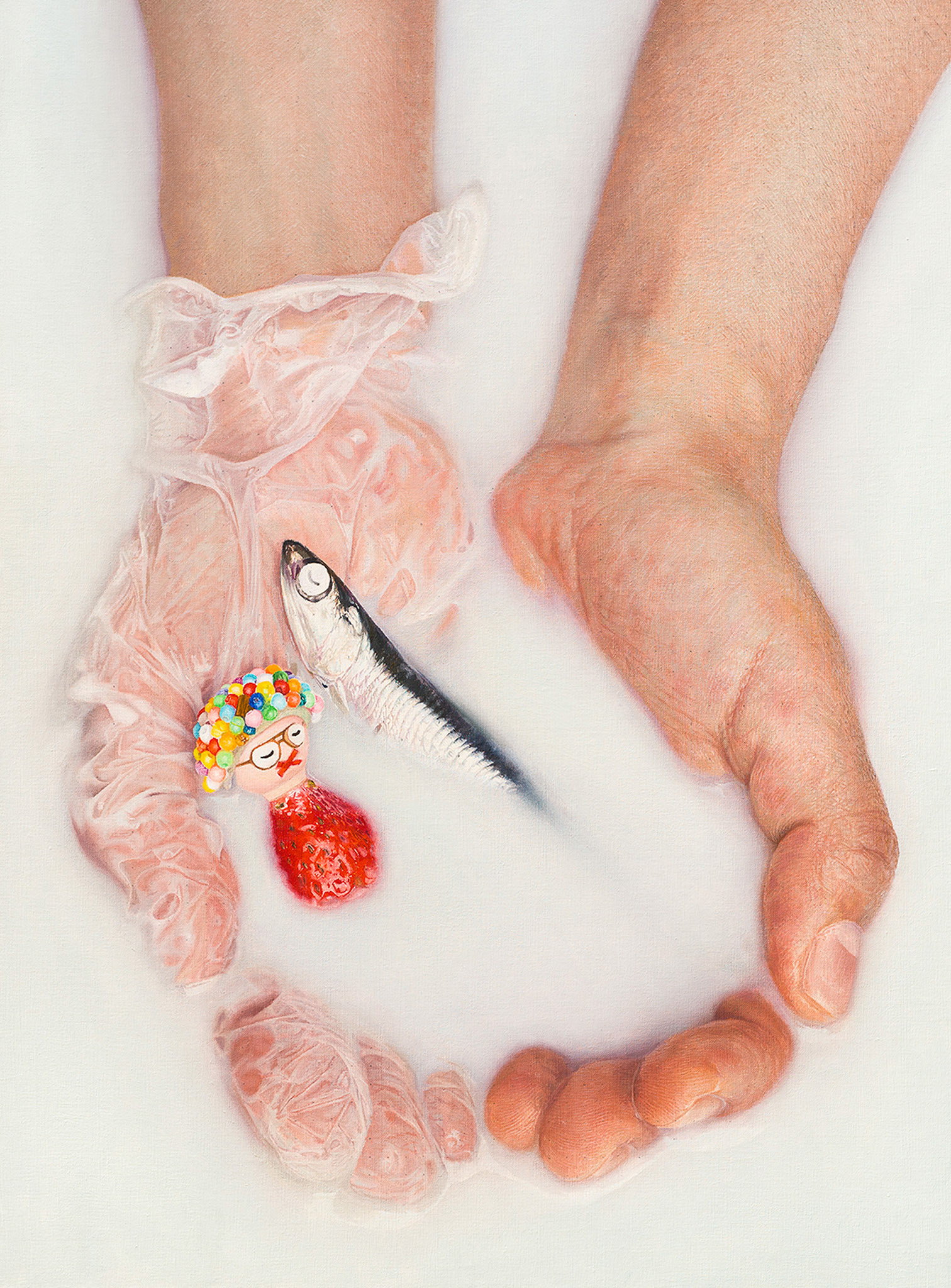 Oil on canvas 73x54cm.