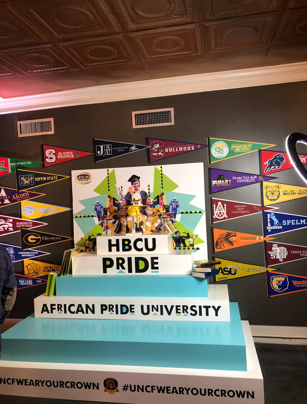 HBCU Pride activation at Essence Fest 2019