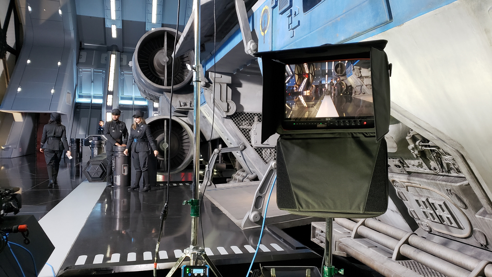 Directing technical production for Rise of the Resistance