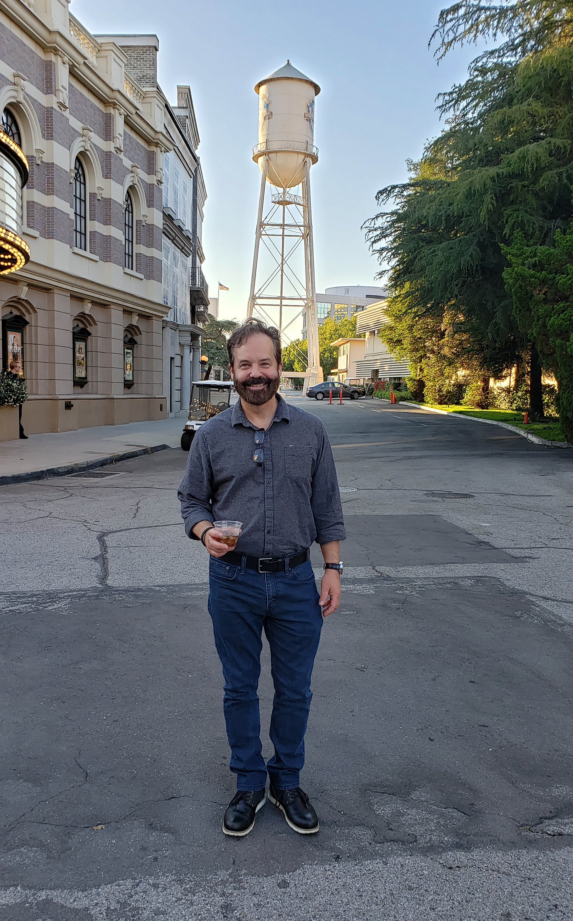Meeting at Warner Brothers Lot