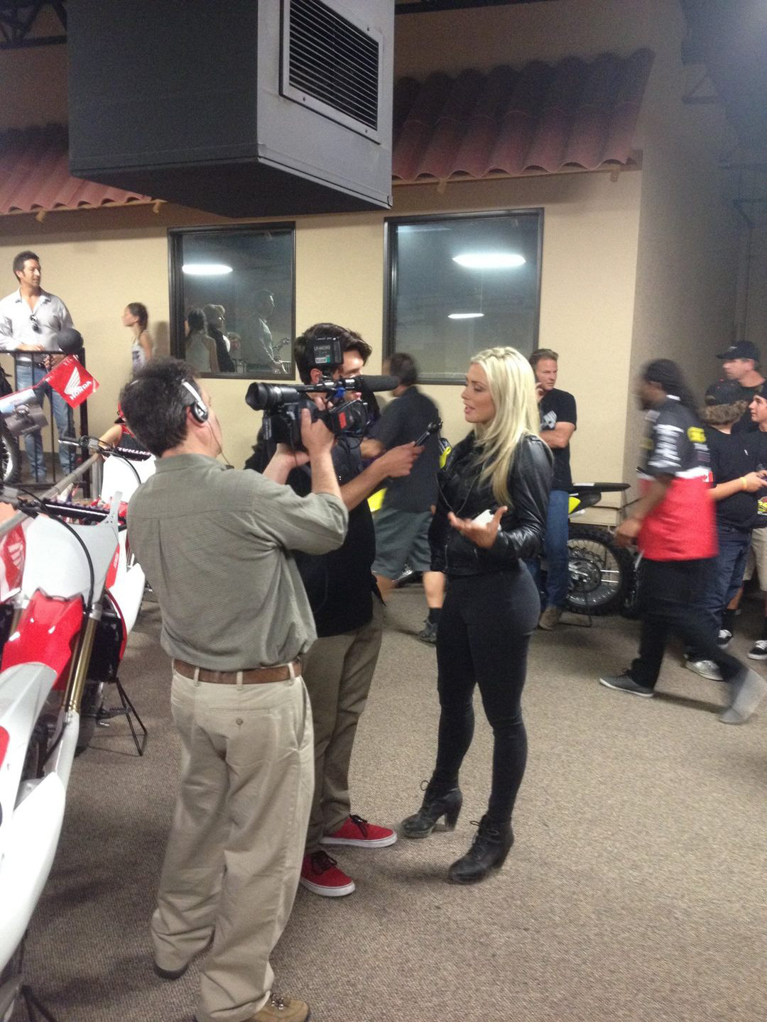 Shooting Motocross Interviews