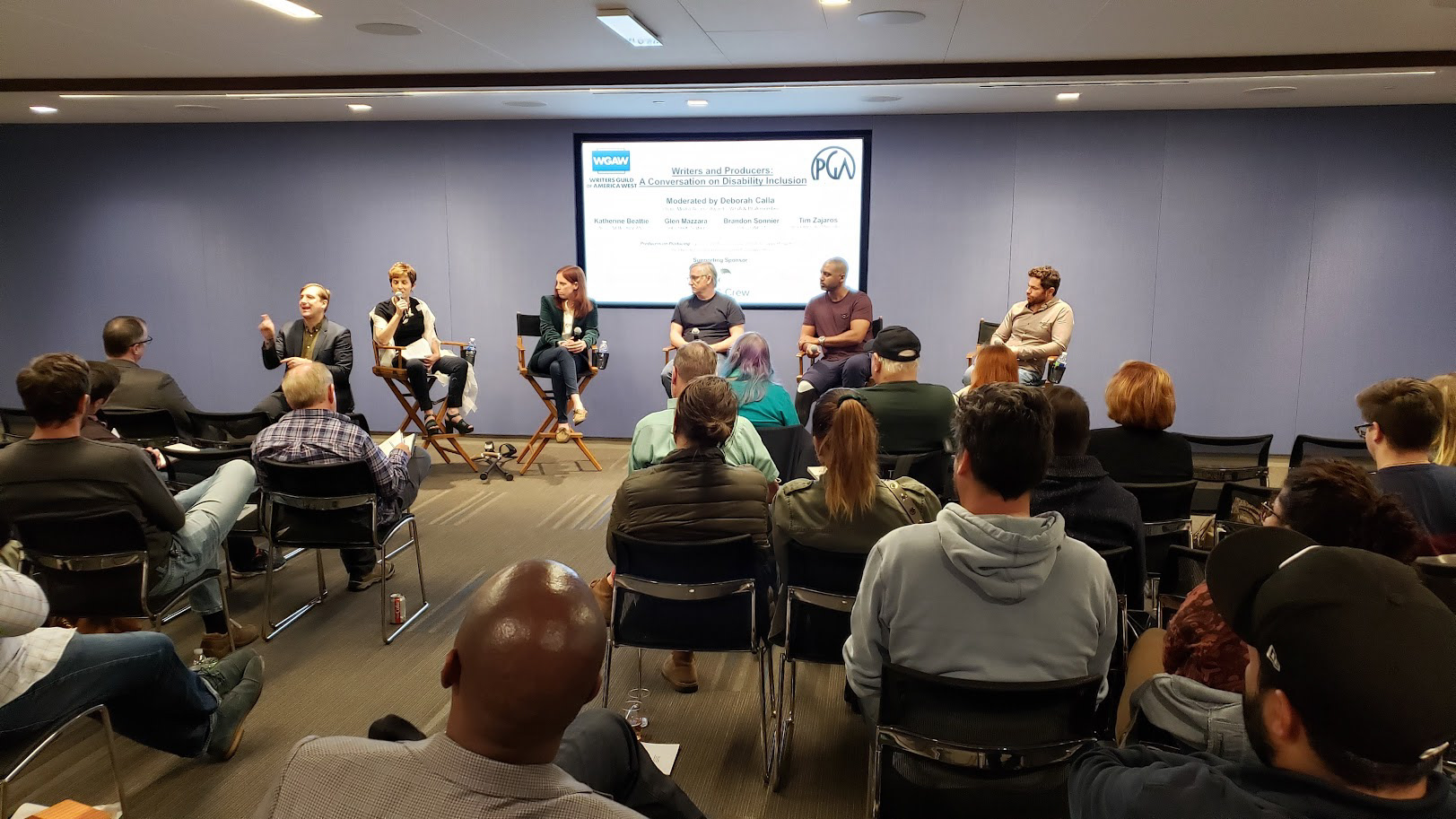 Organizing team - Producers Guild / Writers Guild Disability Panel