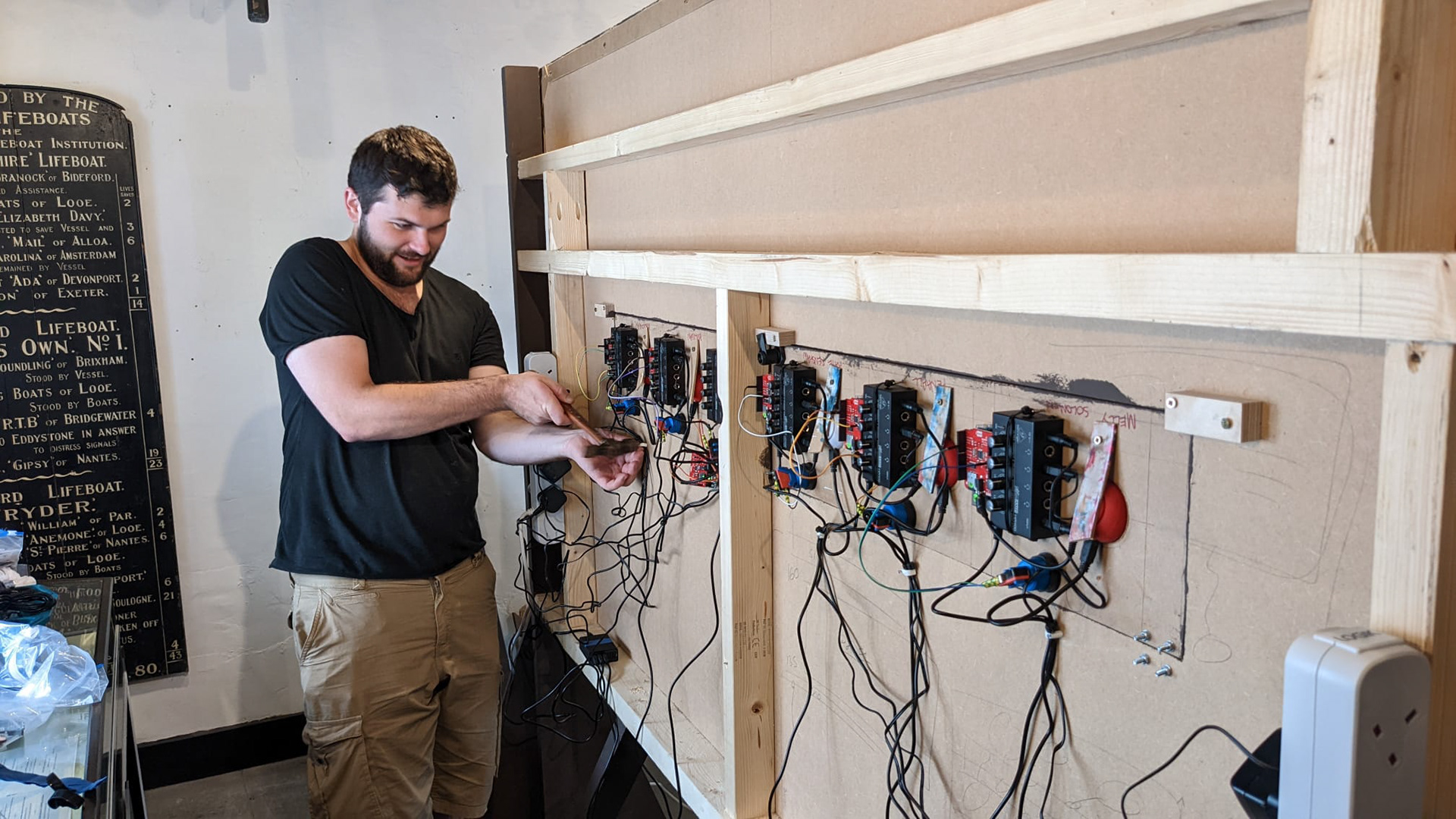 Installing the tech-gubbins