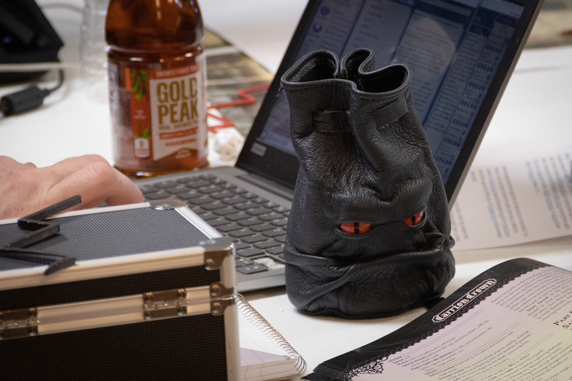 Meathead As A Dice Bag