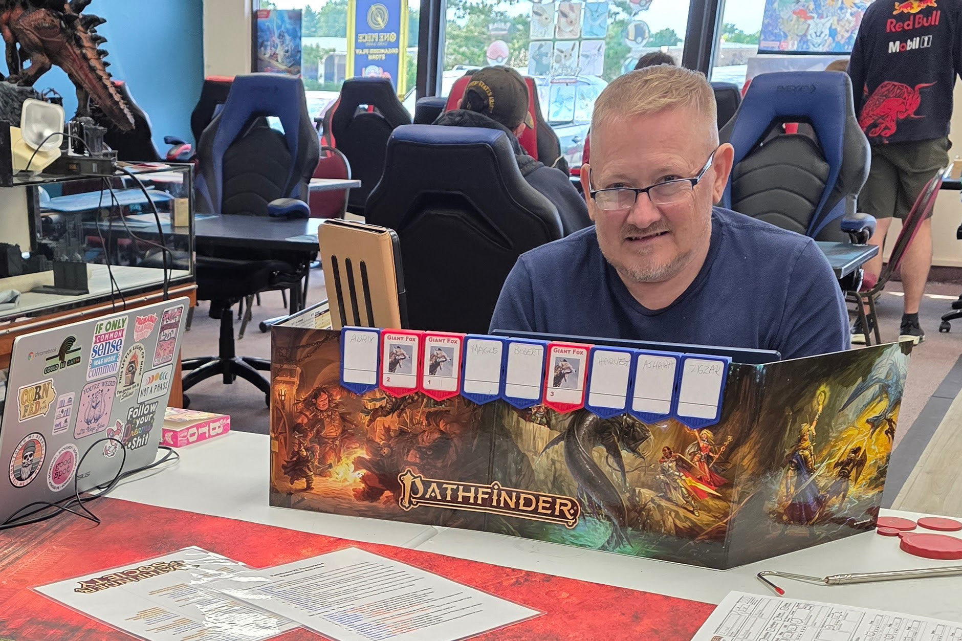 And this is me, Rich. The Venture Agent that organized this lodge from the ground up. Pathfinder is my jam, and  Nerd HQ is my FLGS. 