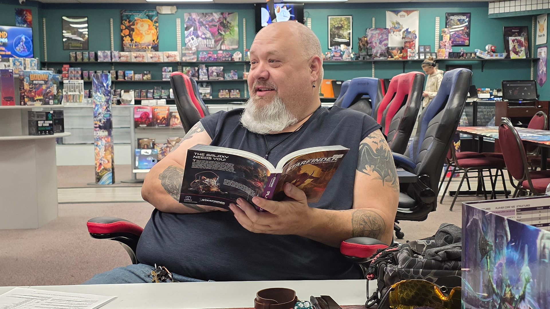 Paul, rules lawyering for Starfinder. This seems to a theme. I'll have to start referring to him as the table lawyer. Notice he's always using the book, and not Nethys? Nethys is often wrong. Buy the book, whether it's hardback, paperback, or PDF. 