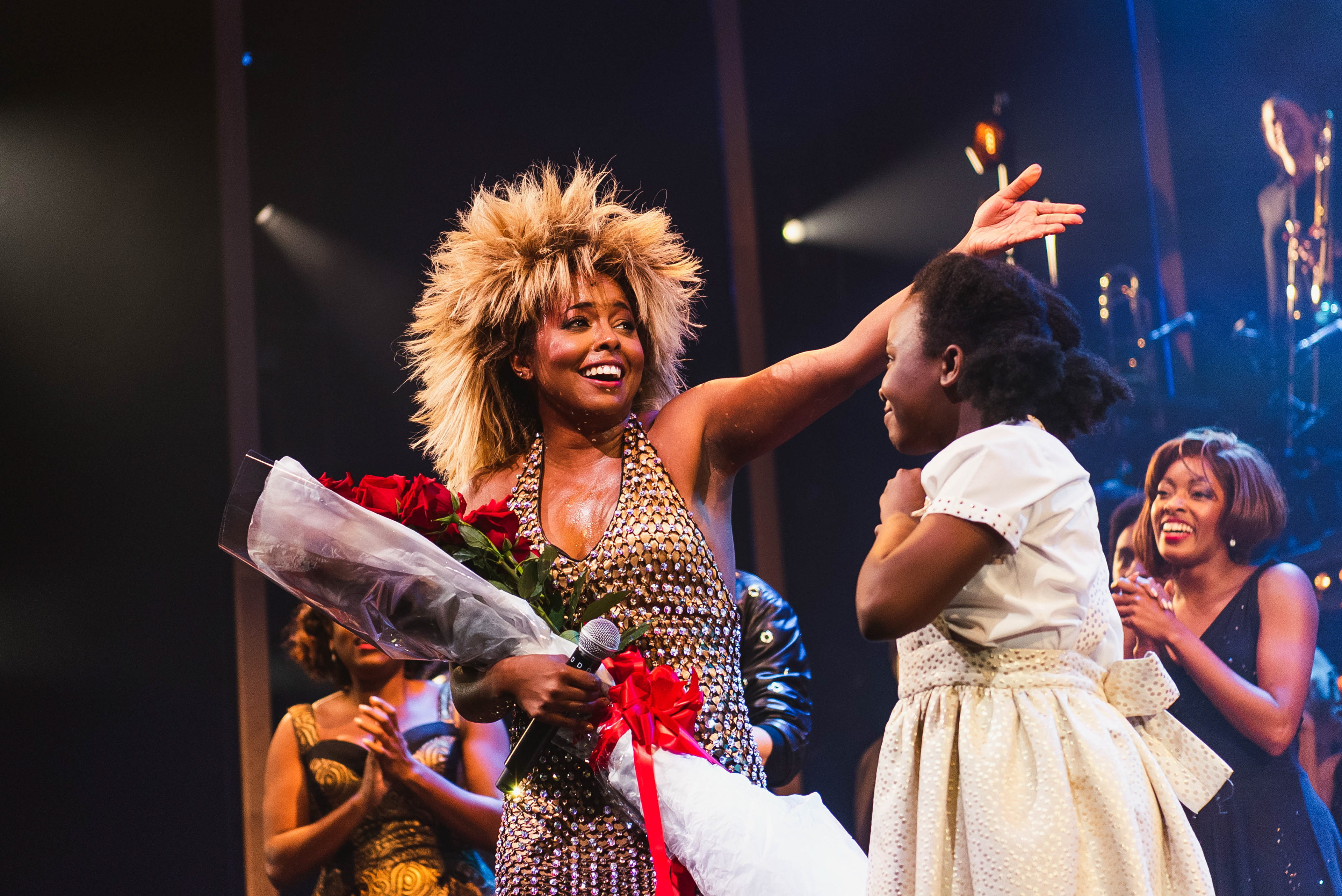 Adrienne Warren, Tina Re-Opening Curtain Call, Oct. 2021