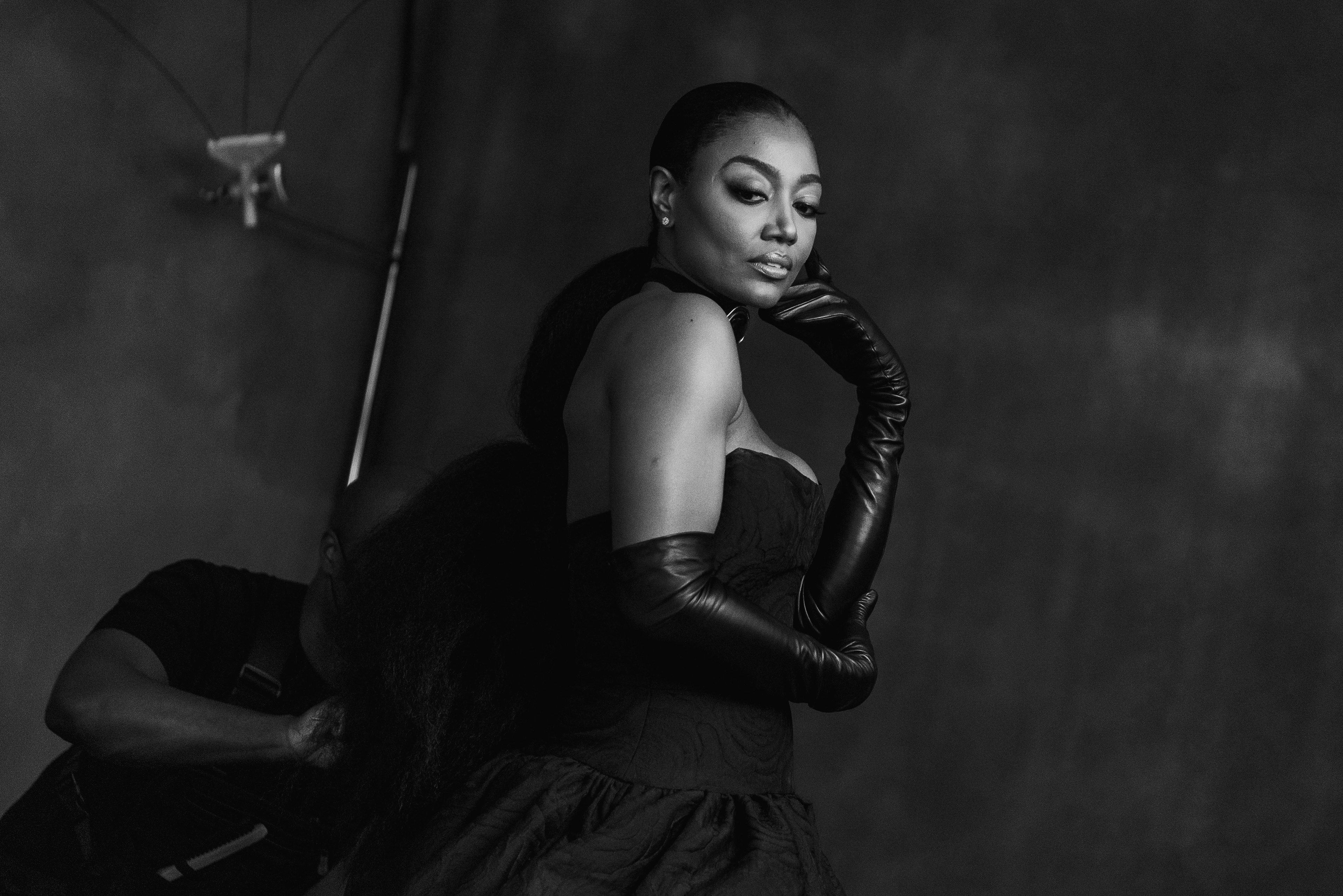 Patina Miller, Behind the Scenes of Into the Woods' Vanity Fair Photo Shoot
