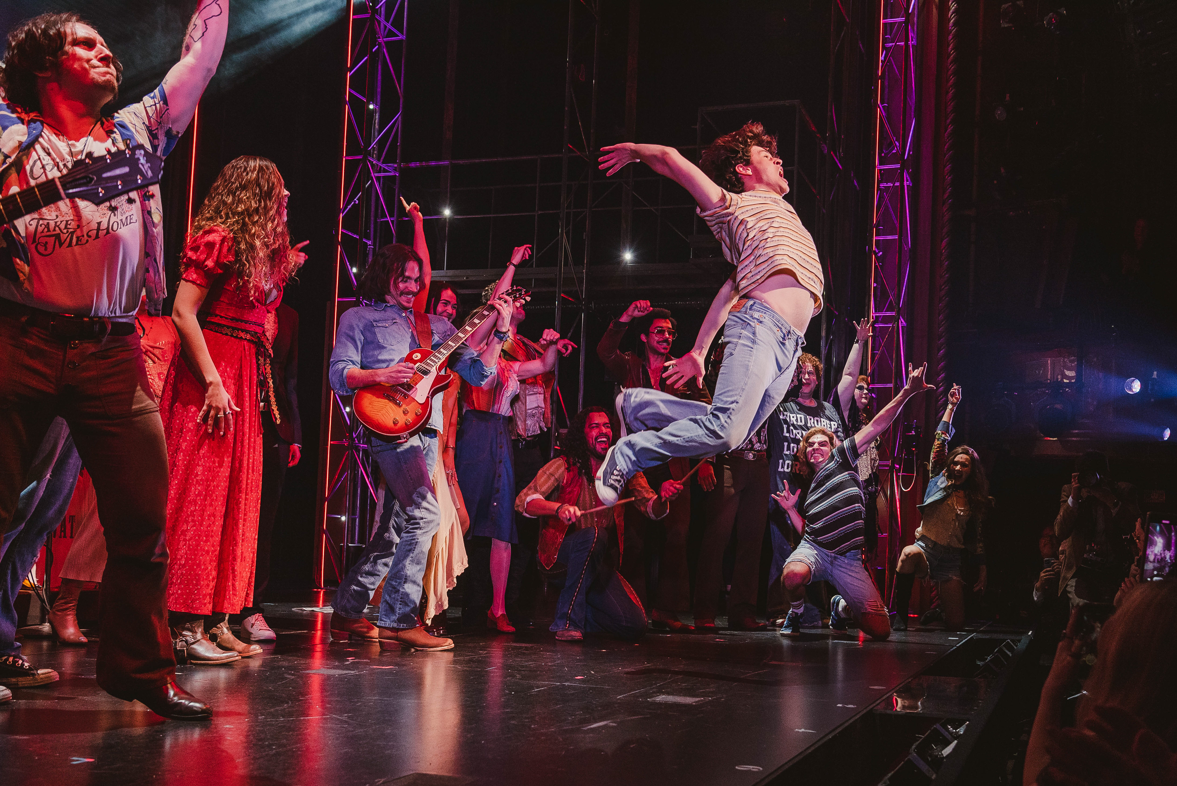 Almost Famous Opening Night Curtain Call, November 2022