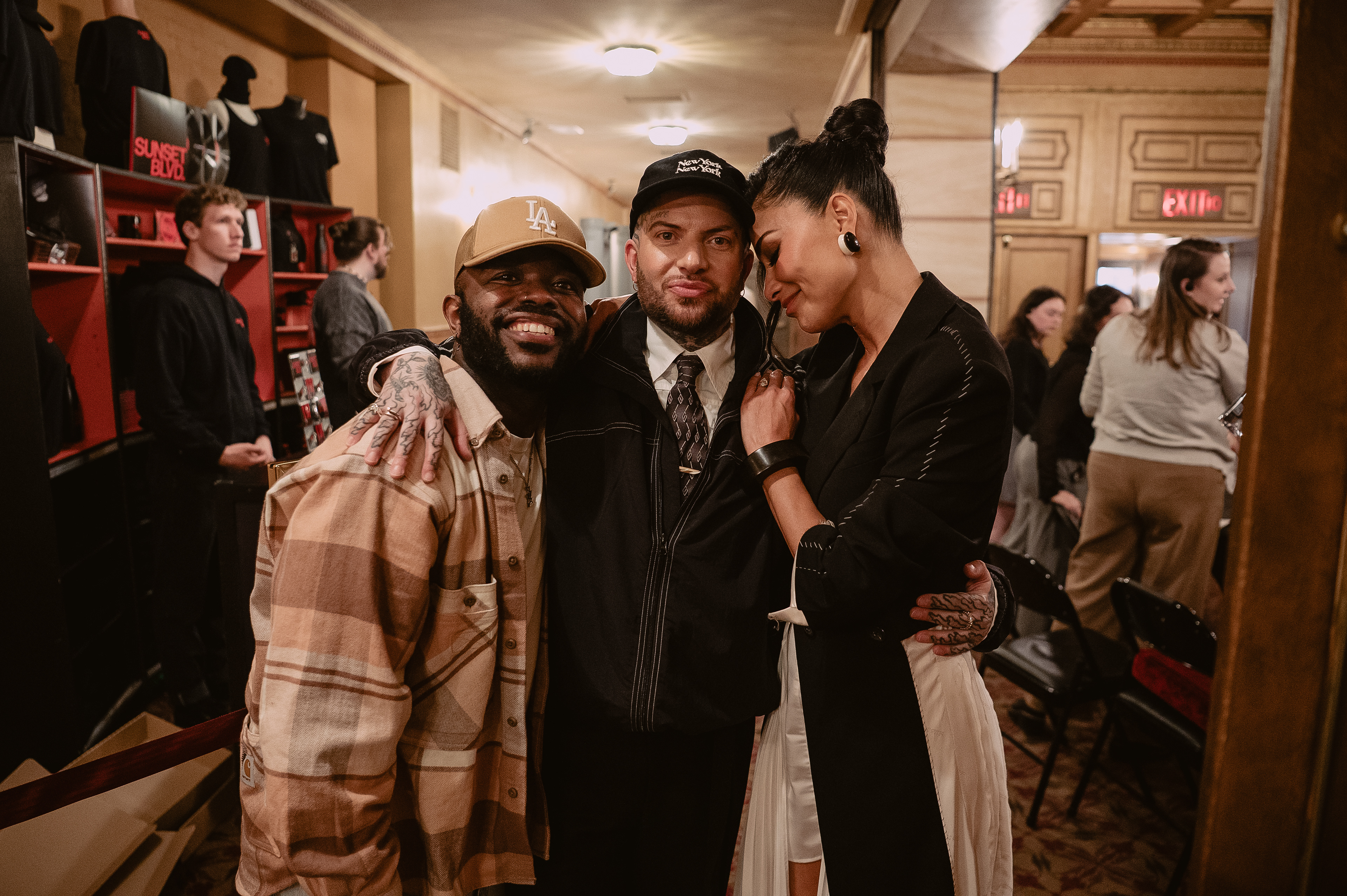 Brandon Lavar, Jaime Lloyd, and Nicole Scherzinger