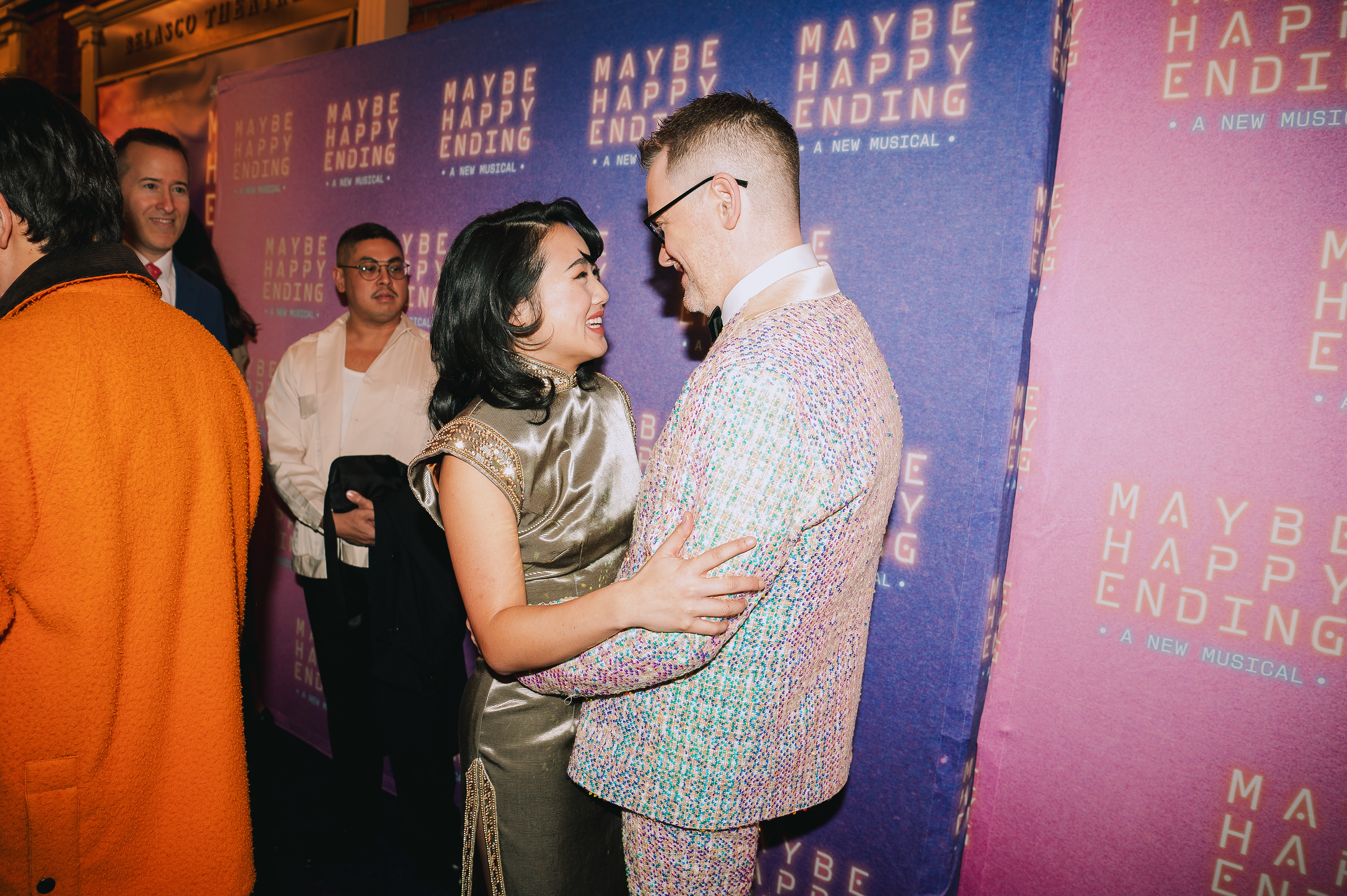 Helen J. Shen and Michael Arden on Maybe Happy Ending's Opening Night Gala
