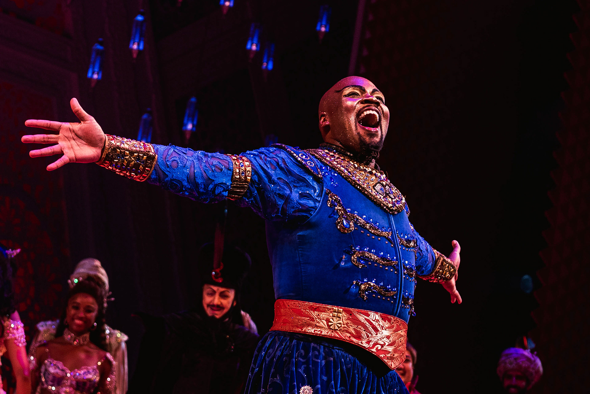 Aladdin Re-Opening Curtain Call, Sept. 2021
