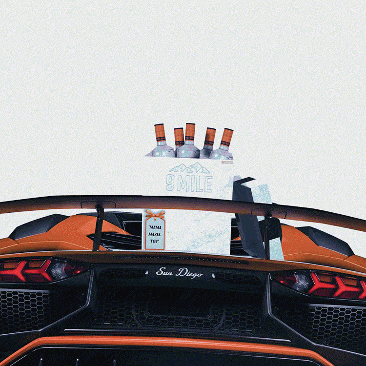 SUN DIEGO - MAMA MAZEL TOV CONCEPT ARTWORK + VISUALIZER