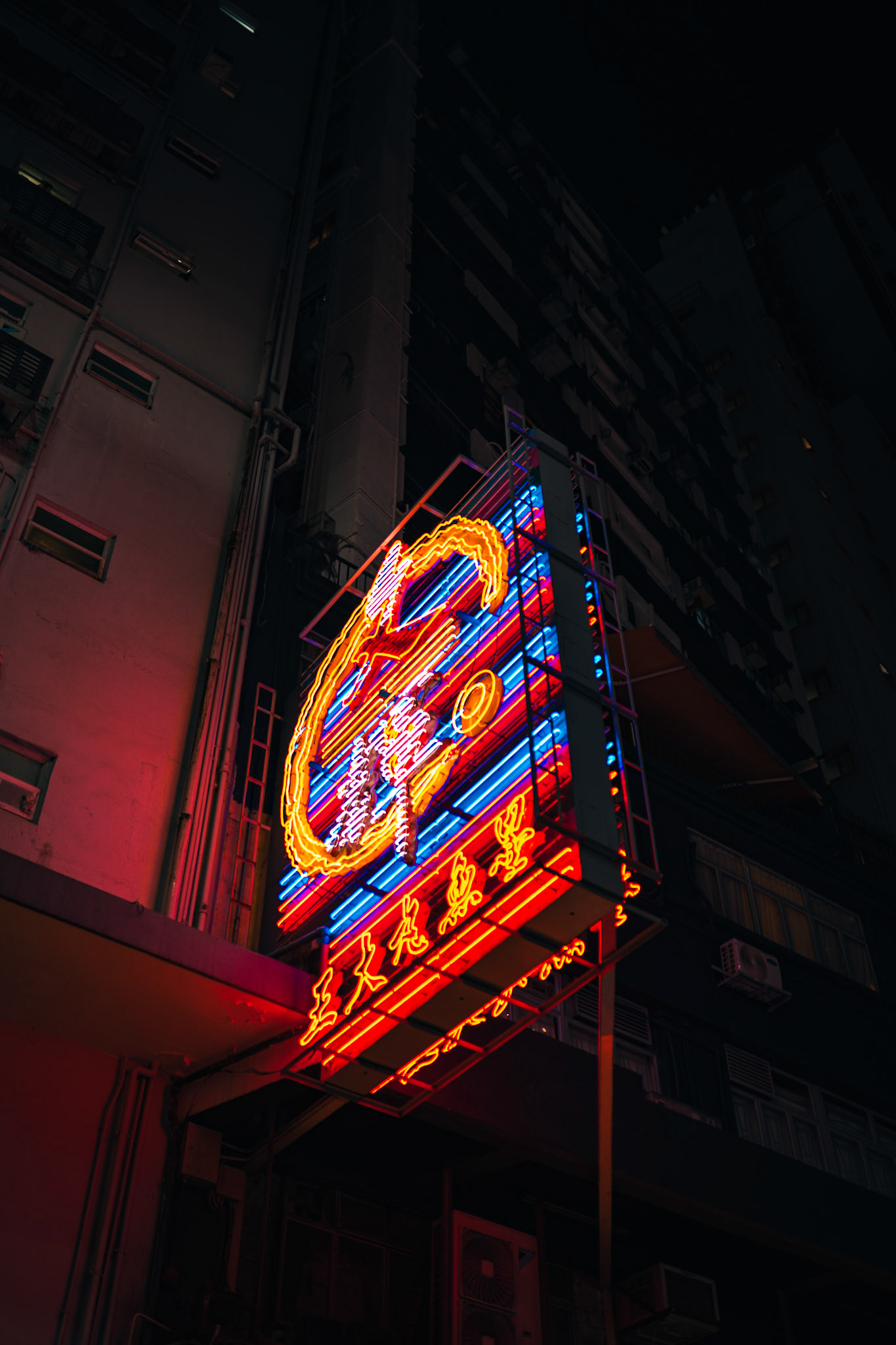 City of neons.