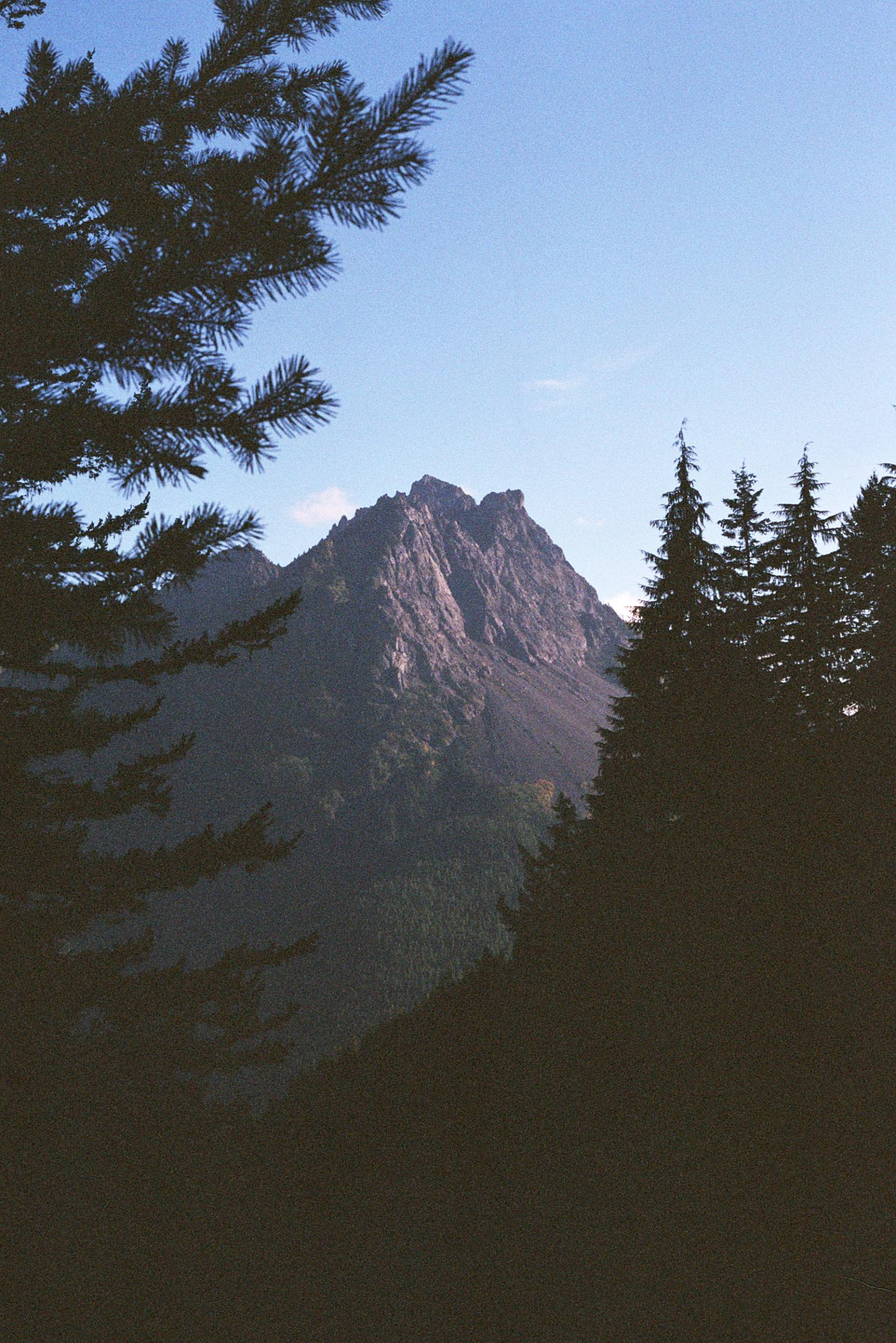 Mountain on film