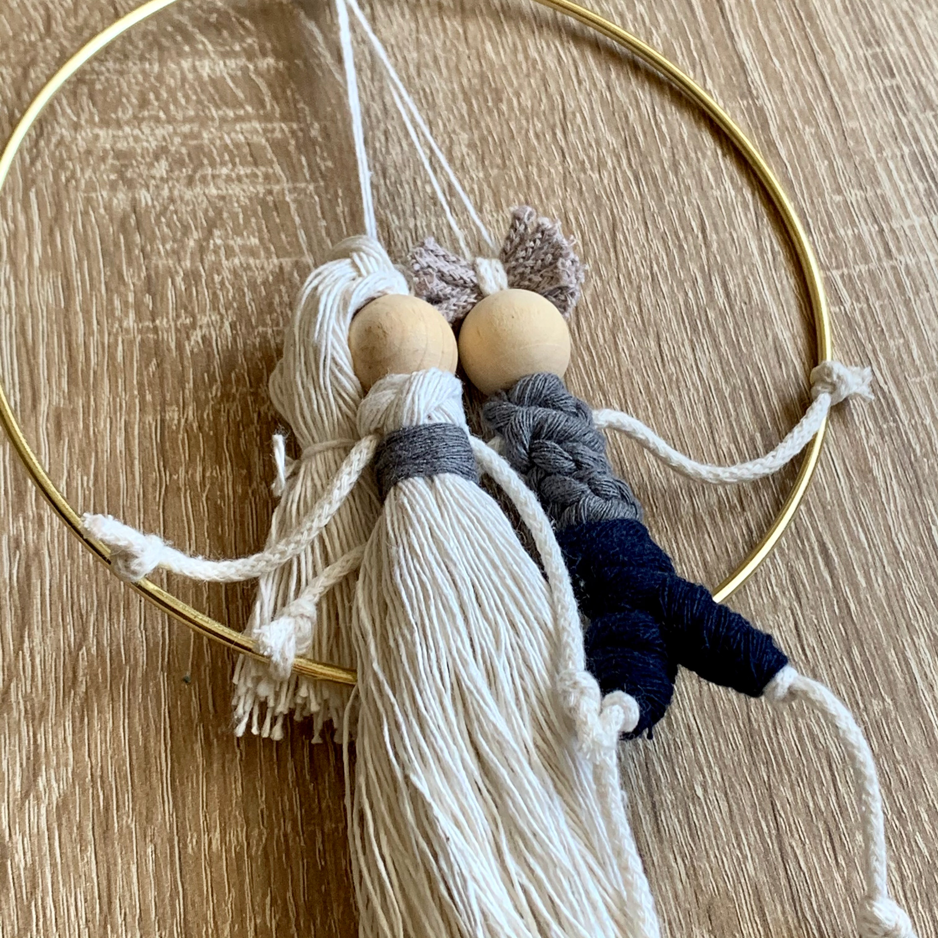 BRIDE & GROOM WALL HANGER