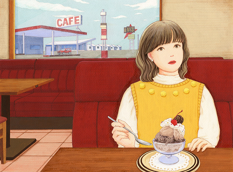 彼女の話